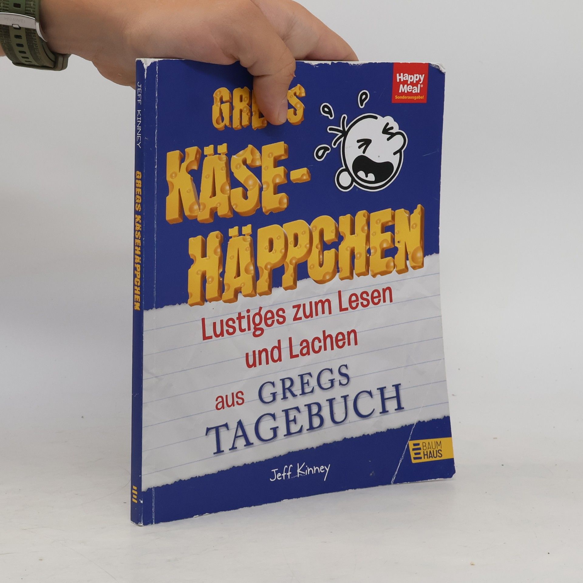 Jeff Kinney Gregs Käsehäppchen. Lustiges zum Lesen und Lachen aus Gregs Tagebuch