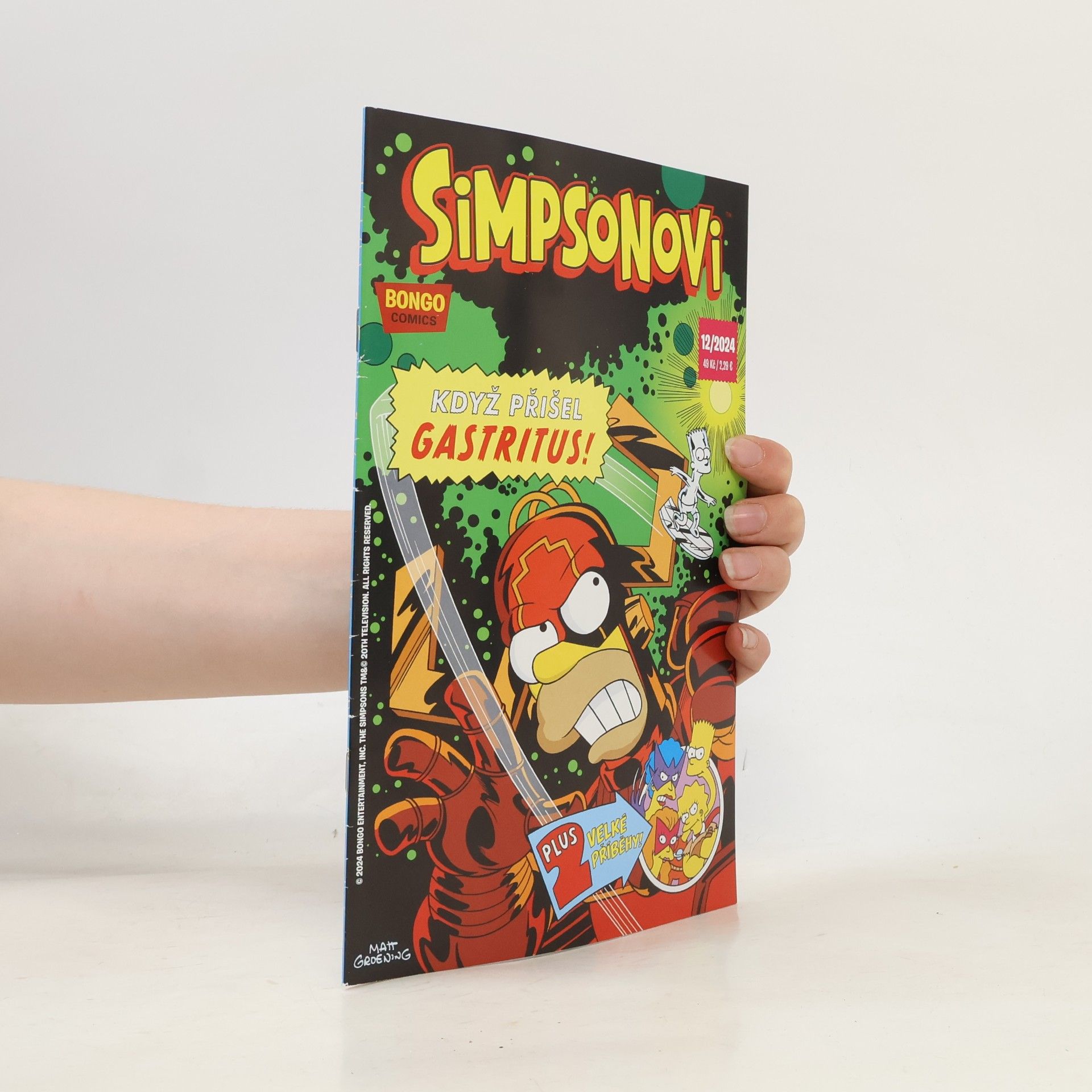 Matt Groening Simpsonovi 12/2024