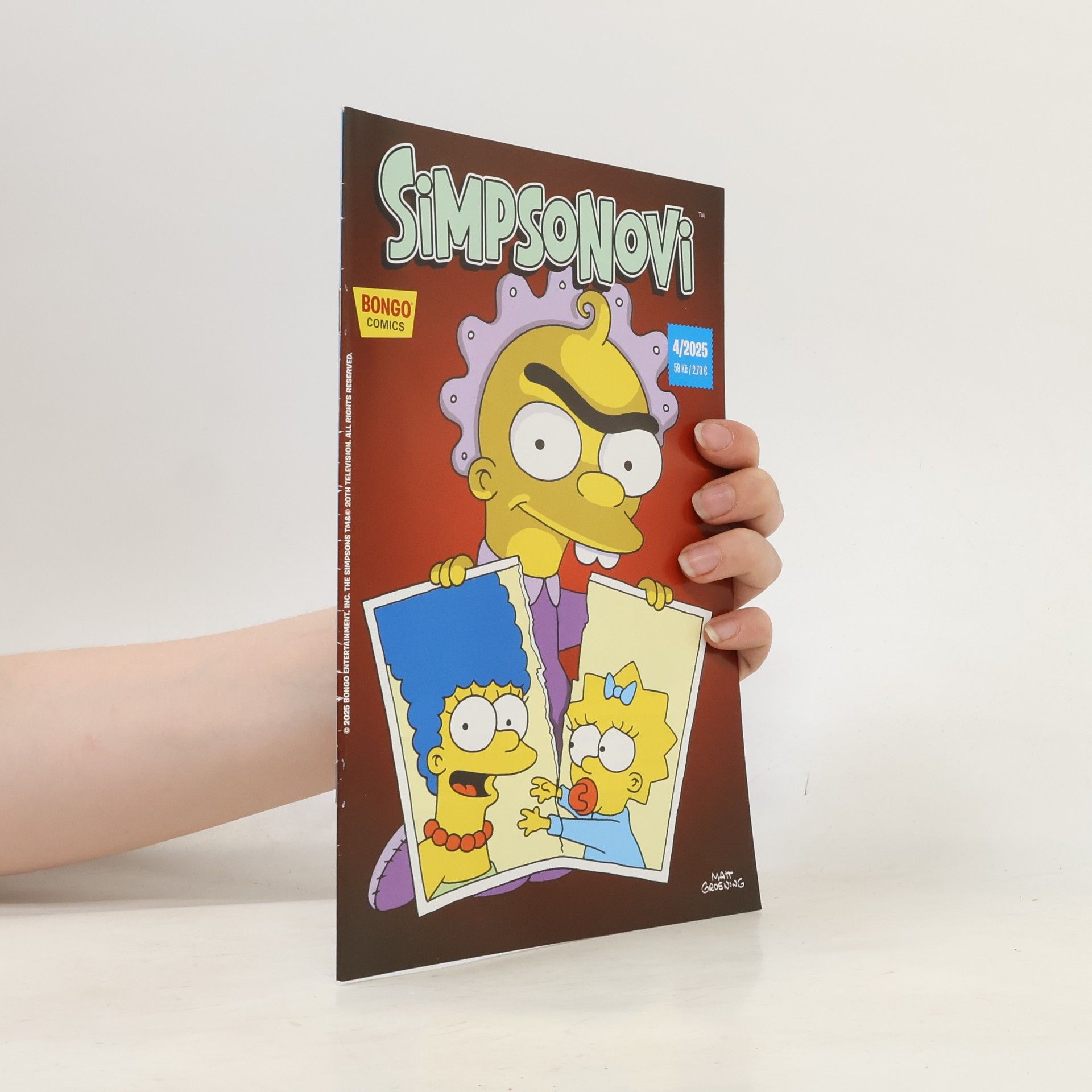 Various authors Simpsonovi 4/2025