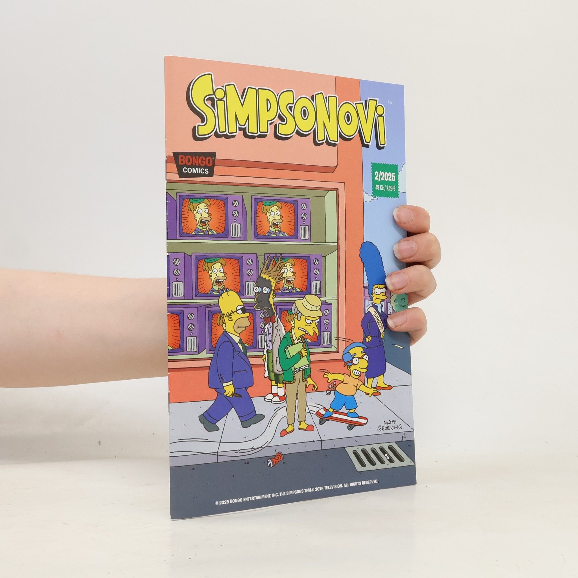 Various authors Simpsonovi 2/2025