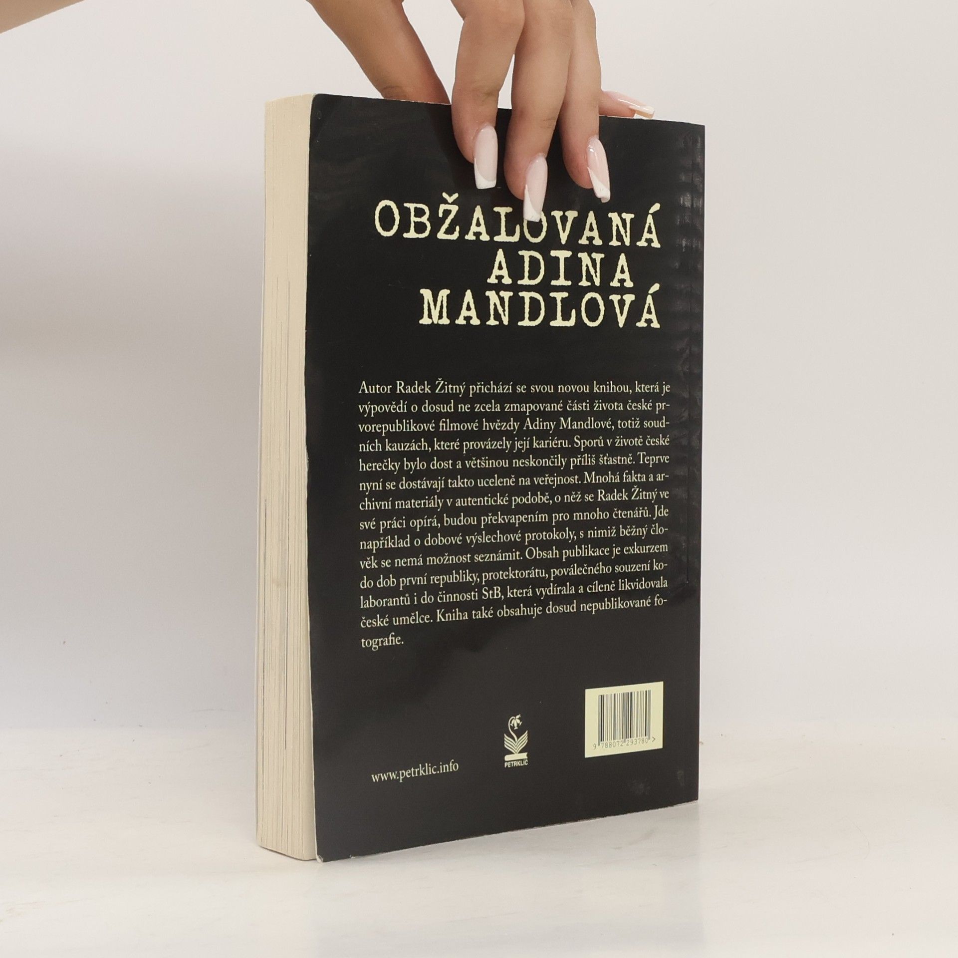 Radek Žitný Obžalovaná Adina Mandlová