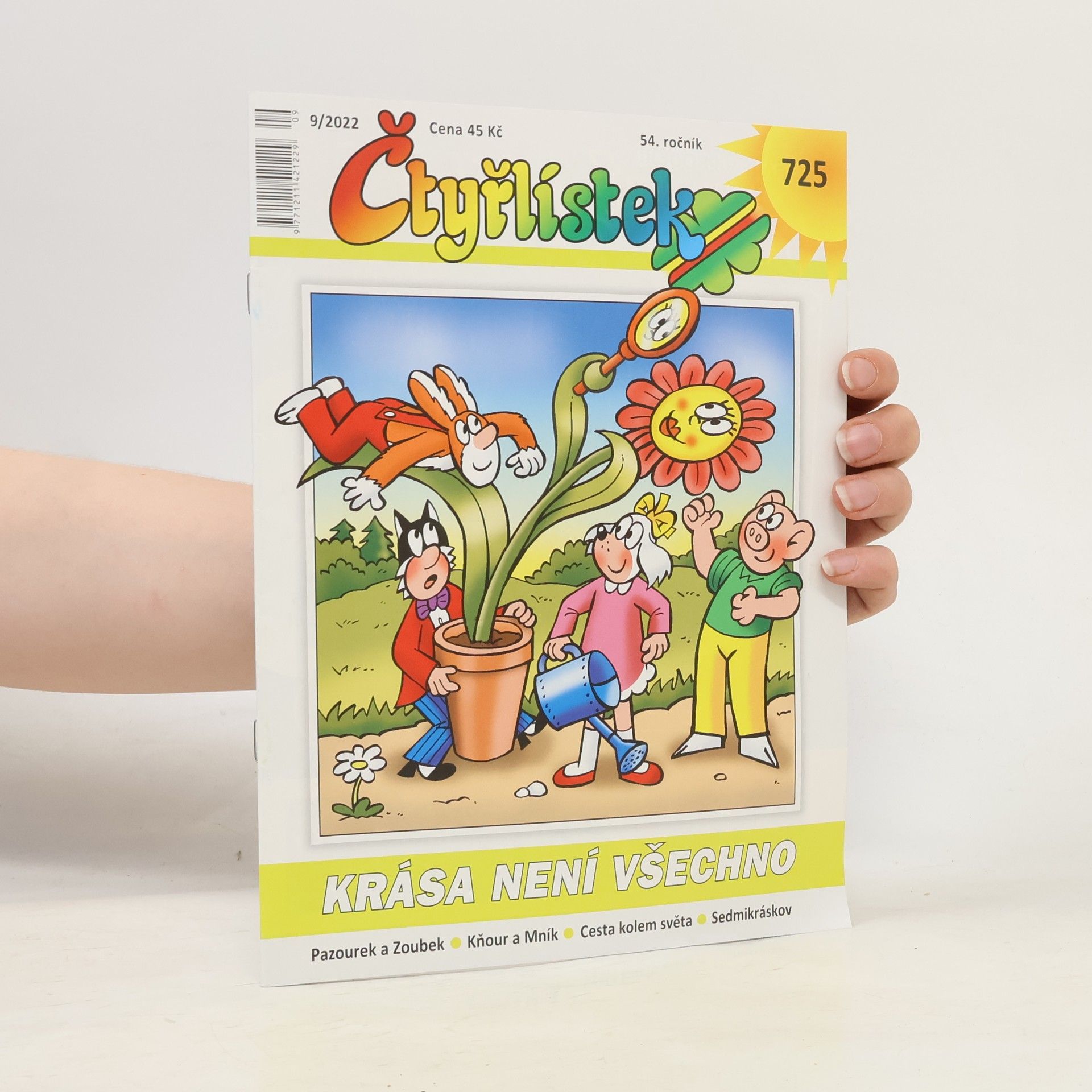 Collectif d'auteurs Čtyřlístek 9/2022, 725. Krása není všechno