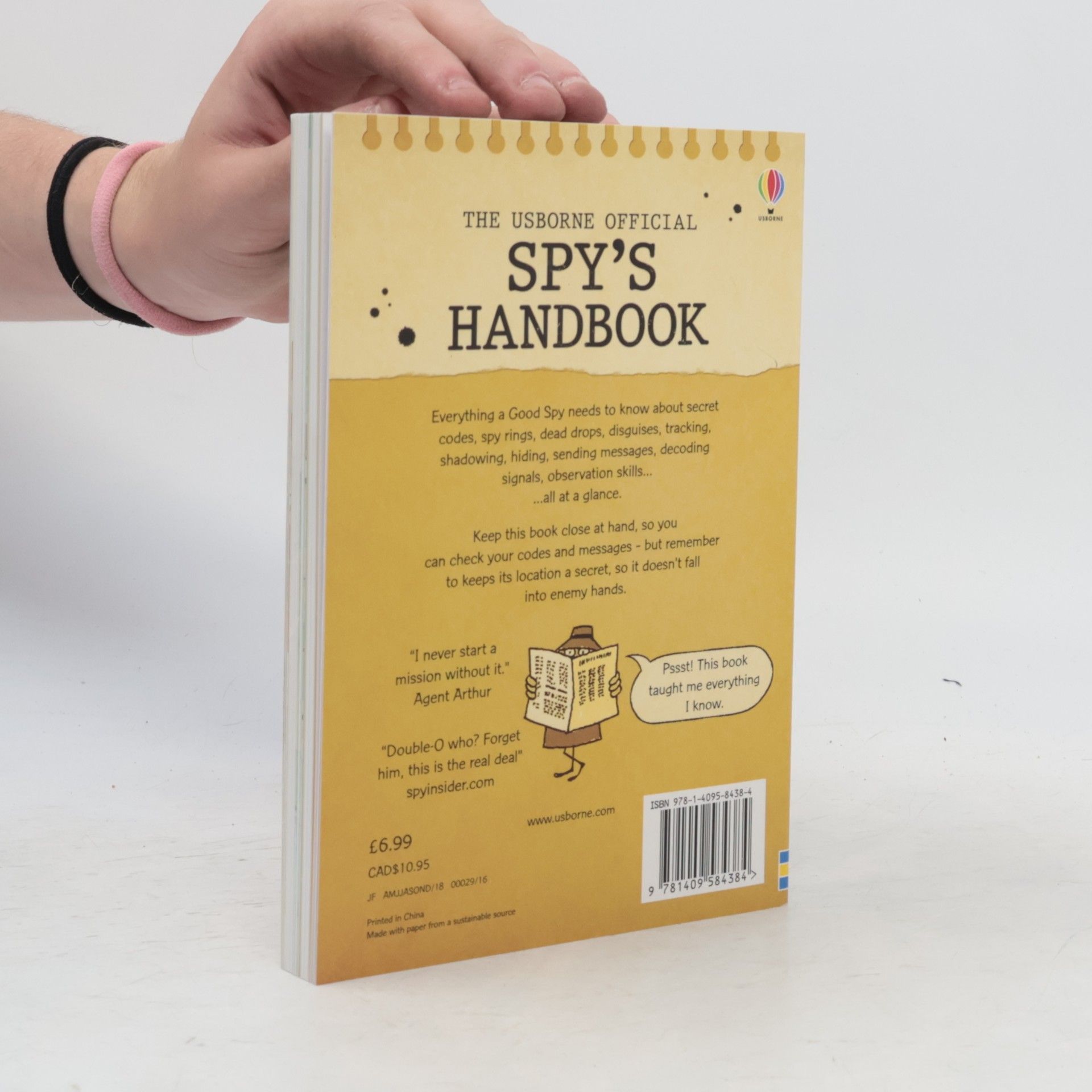 Collectif d'auteurs The Usborne official spy's handbook