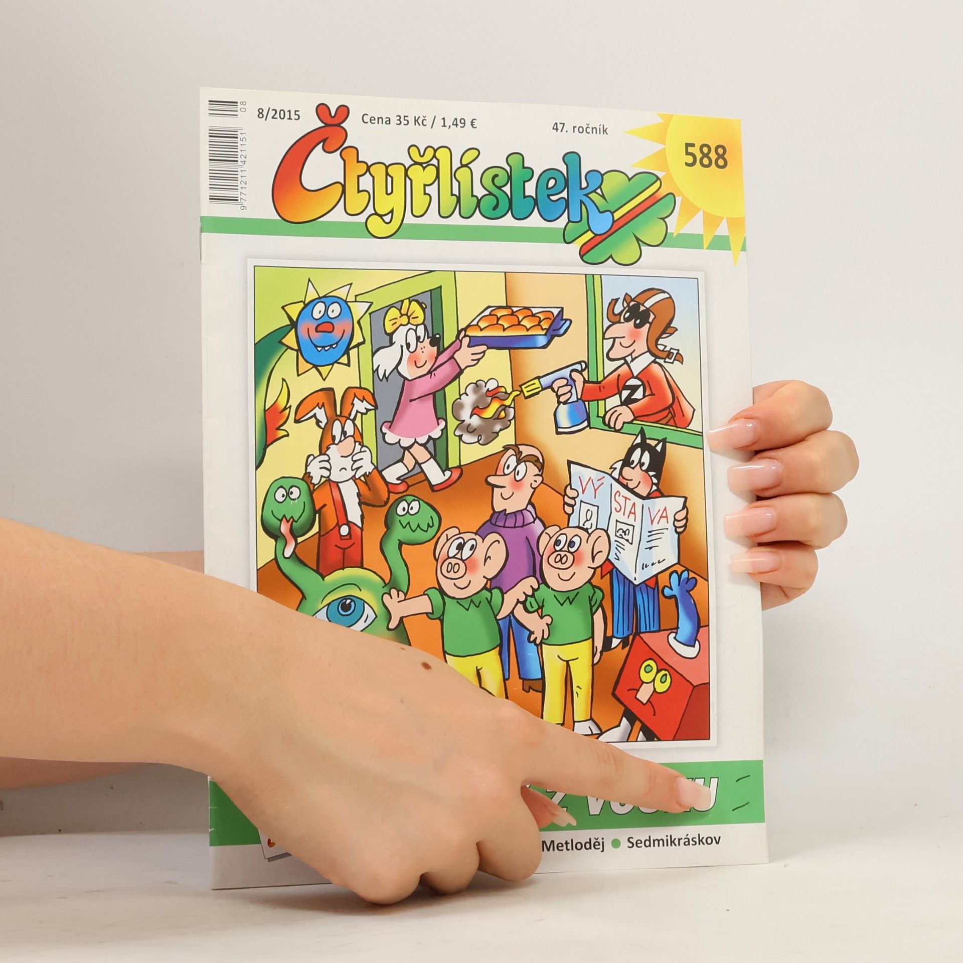 Autores varios Čtyřlístek 588