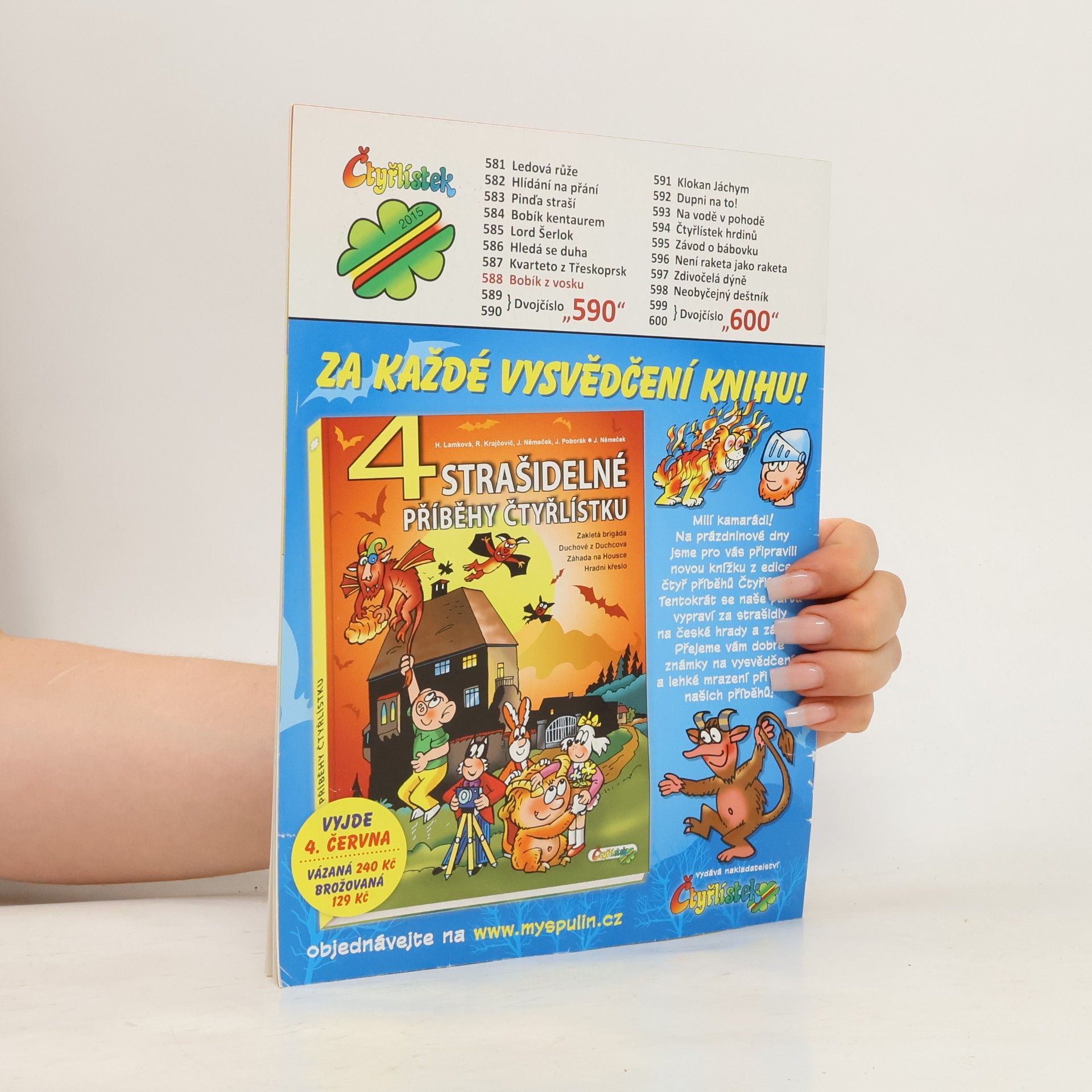 Autores varios Čtyřlístek 588