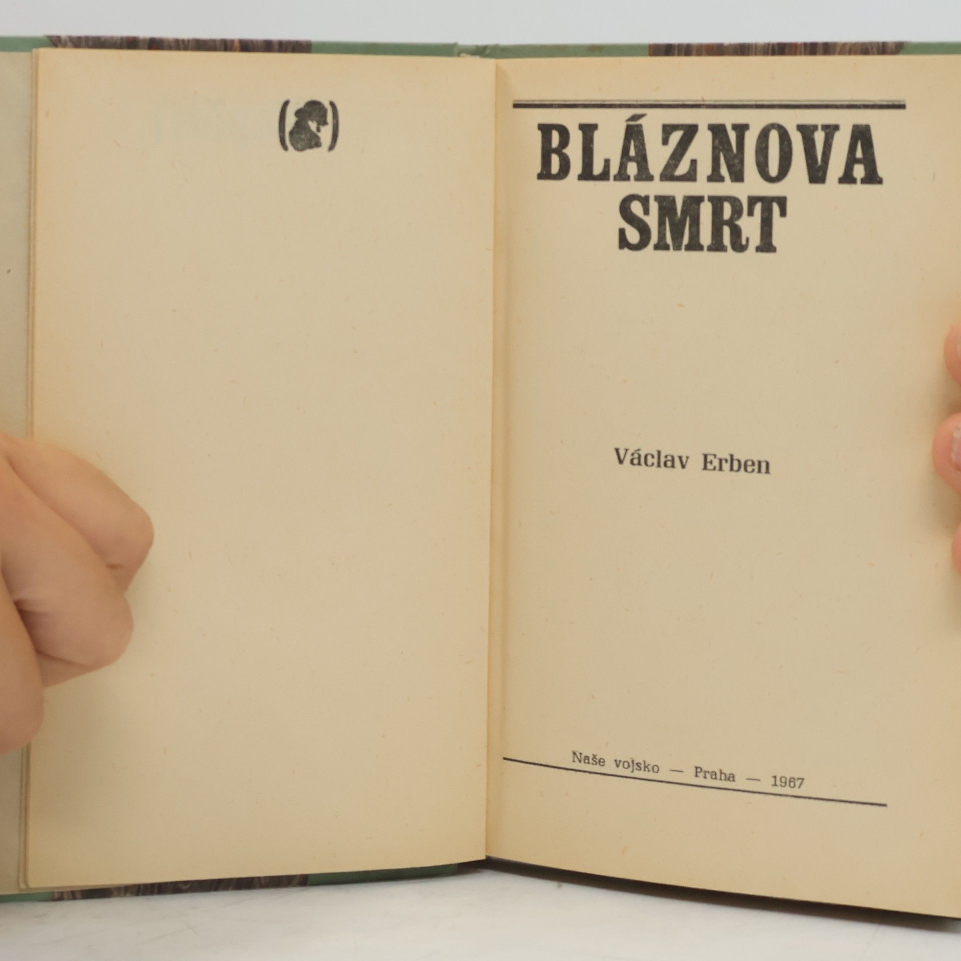 Václav Erben Bláznova smrt