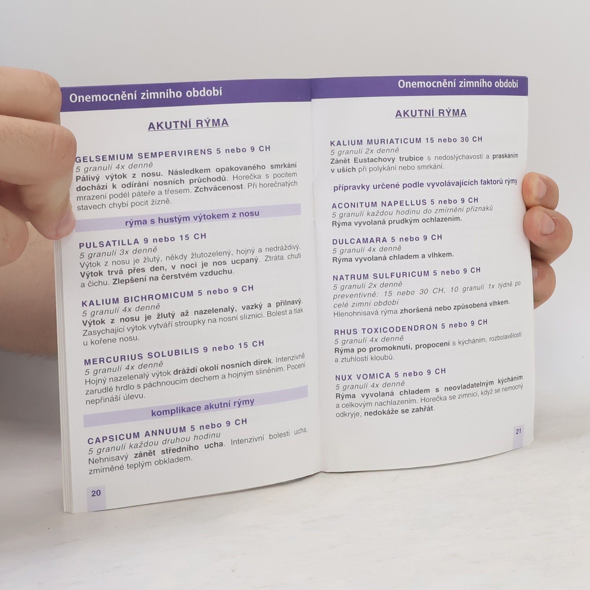 Hana Váňová Praktická homeopatie