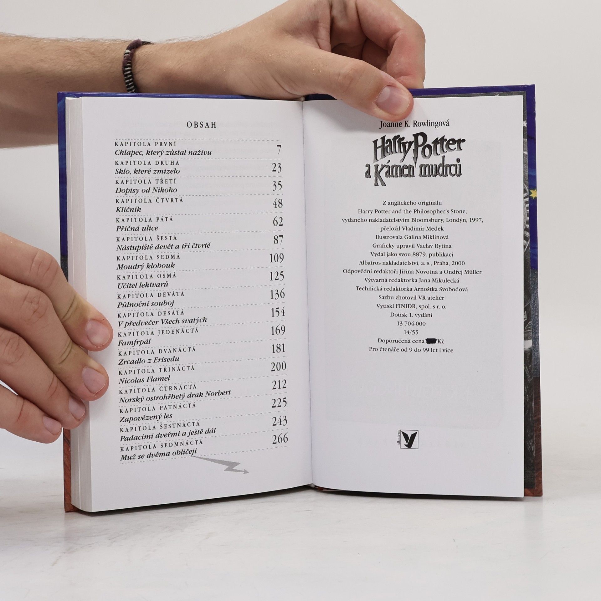 J. K. Rowling Harry Potter a kámen mudrců