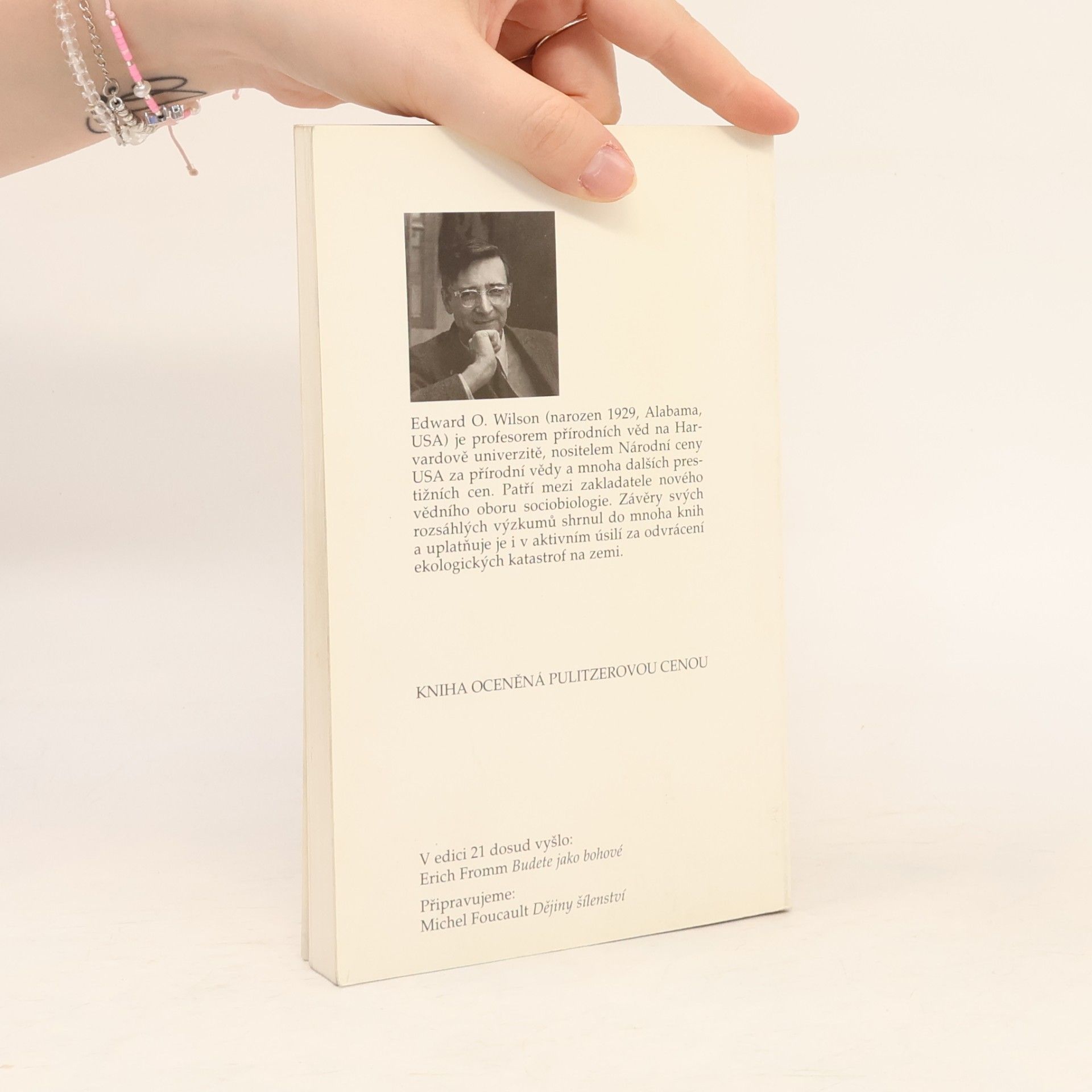 Edward O. Wilson O lidské přirozenosti