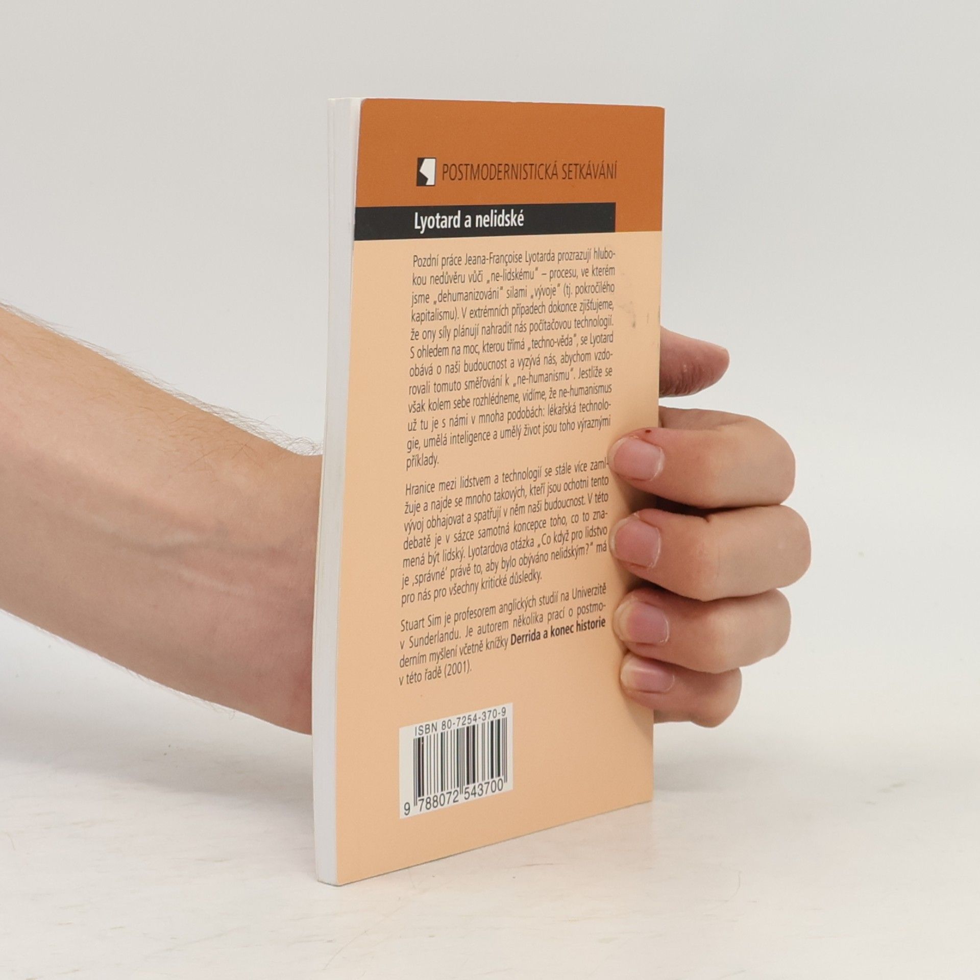 Stuart Sim Lyotard a nelidské