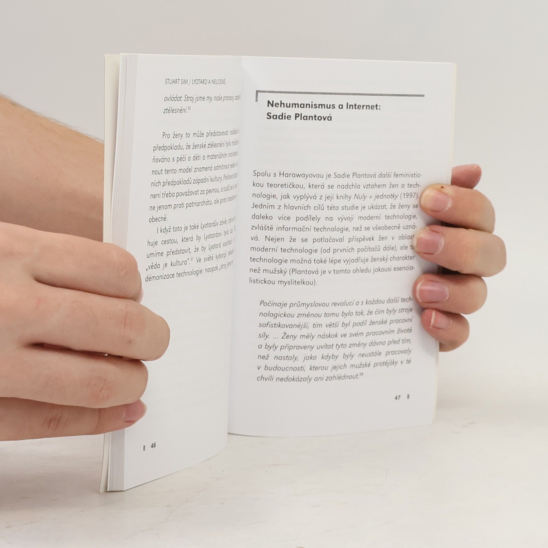 Stuart Sim Lyotard a nelidské