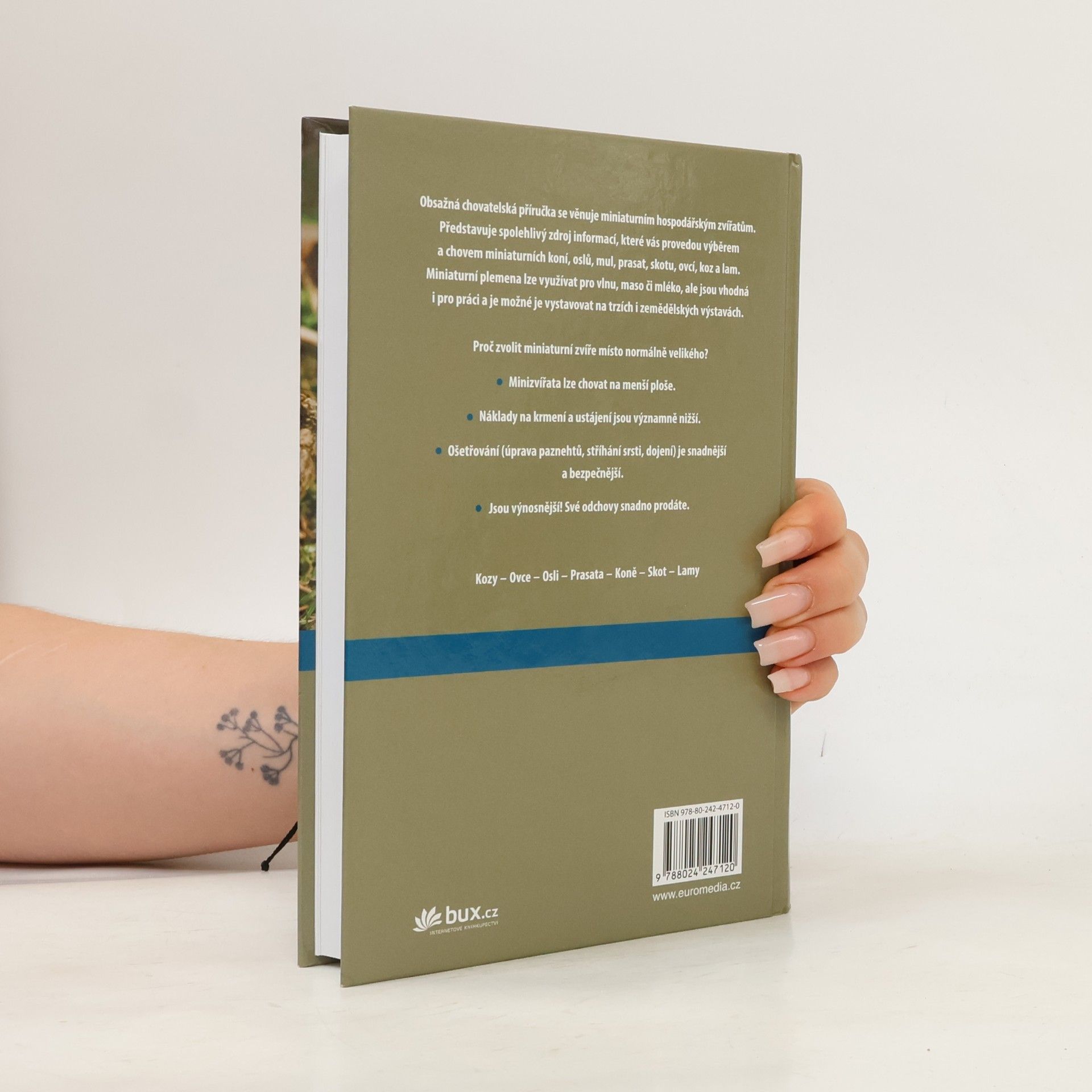 Sue Weaver Chov miniaturních hospodářských zvířat. Zdraví, ošetřování, chov