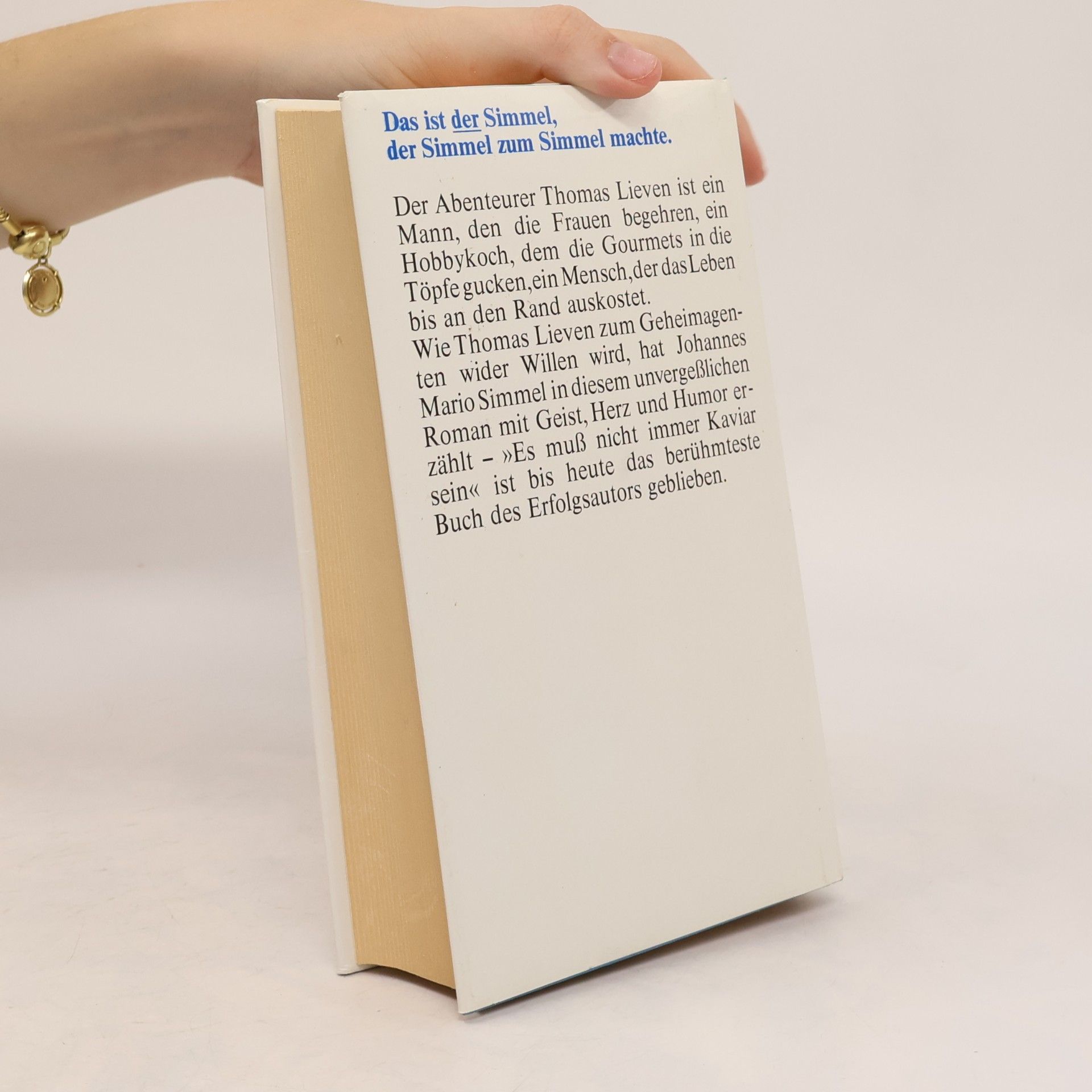 J. M. Simmel Es muß nicht immer Kaviar sein