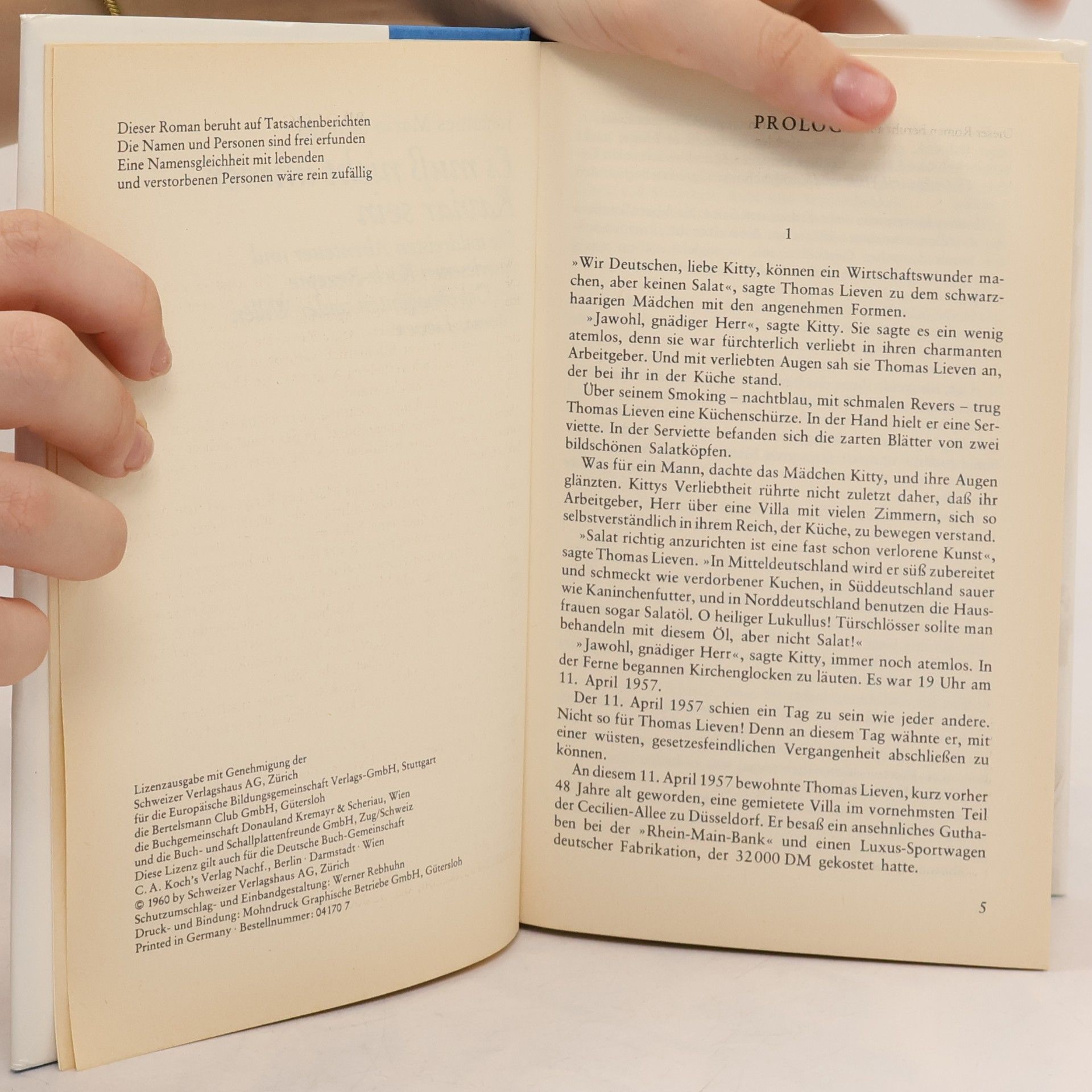 J. M. Simmel Es muß nicht immer Kaviar sein
