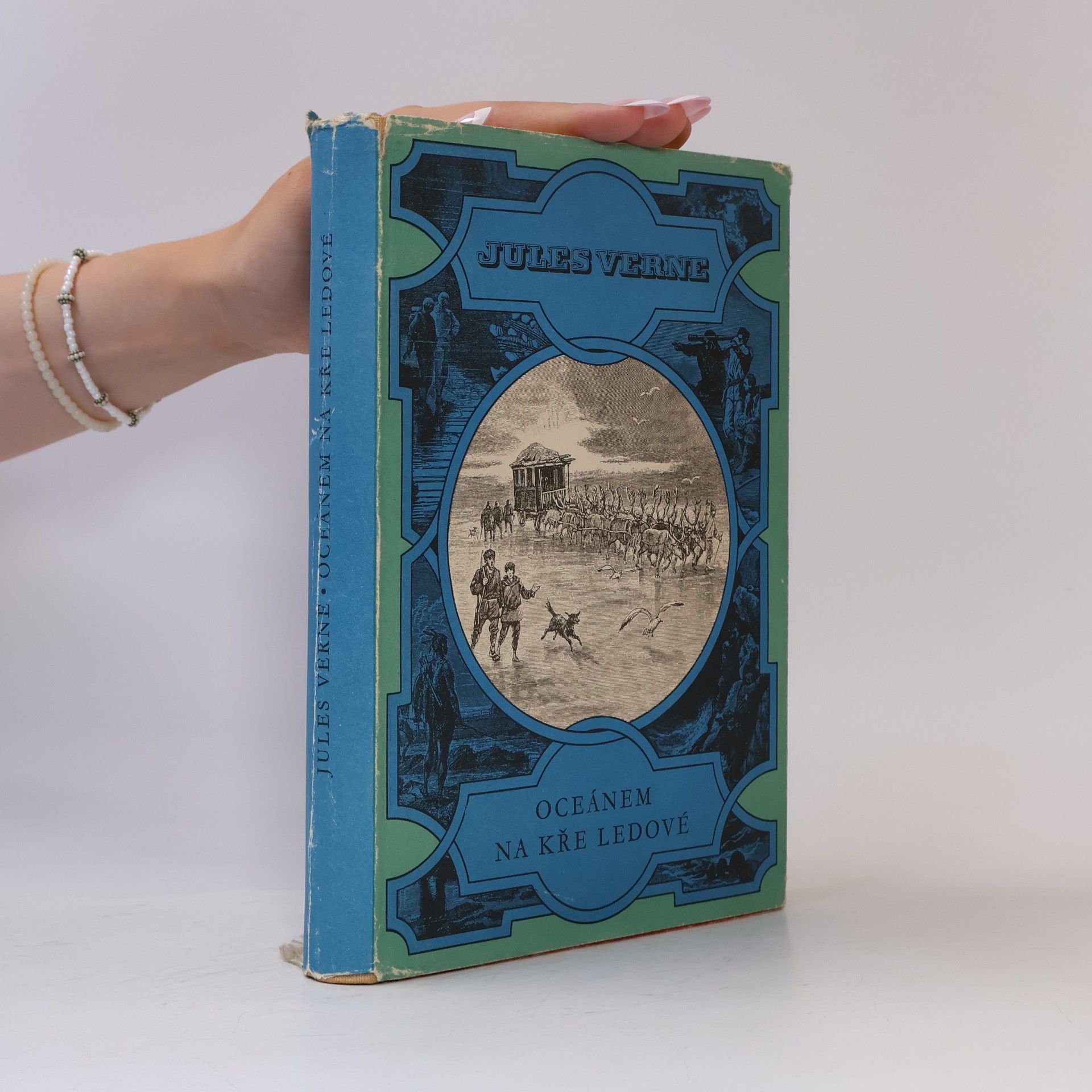 Jules Verne Oceánem na kře ledové