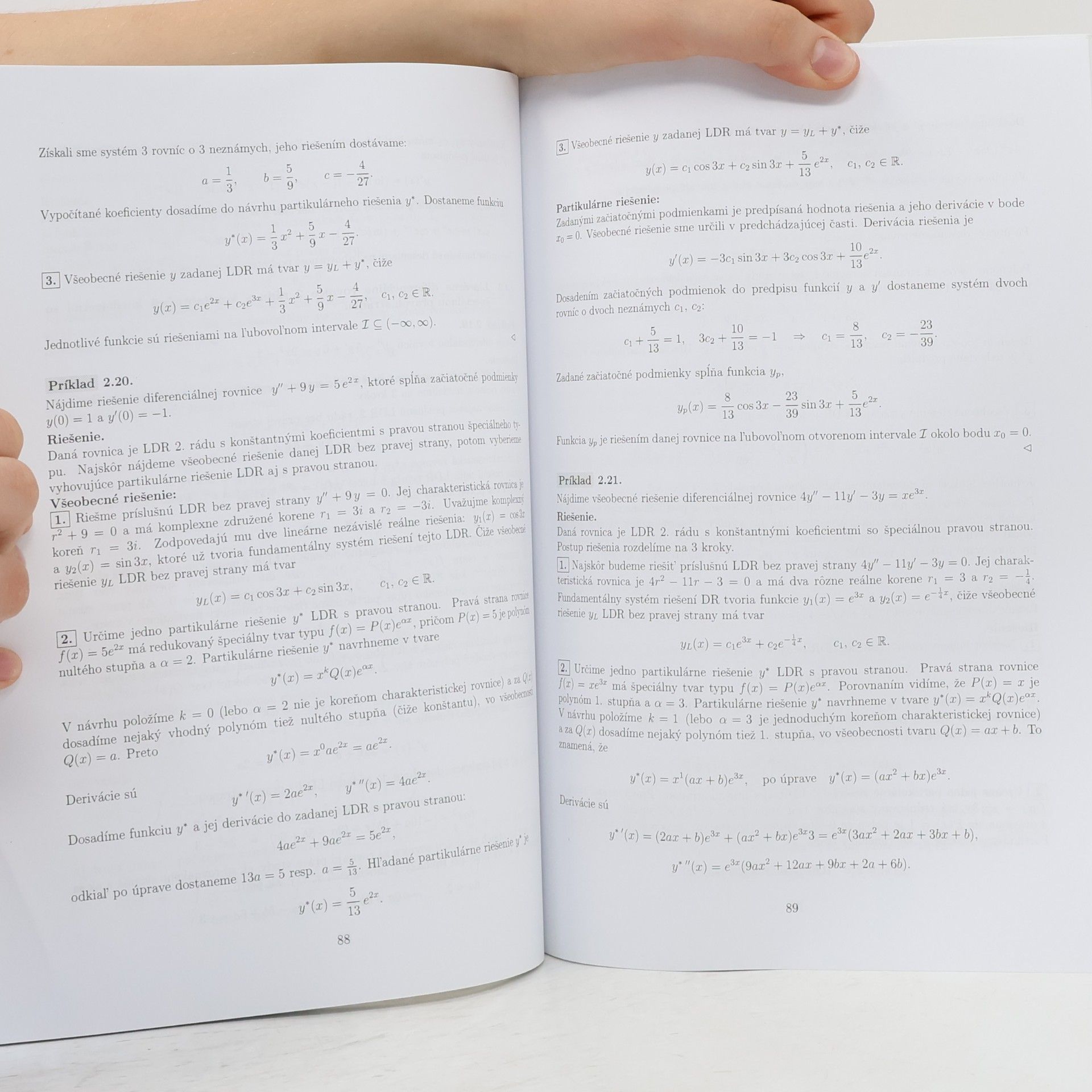 Milan Jasem Matematika II. Zbierka úloh
