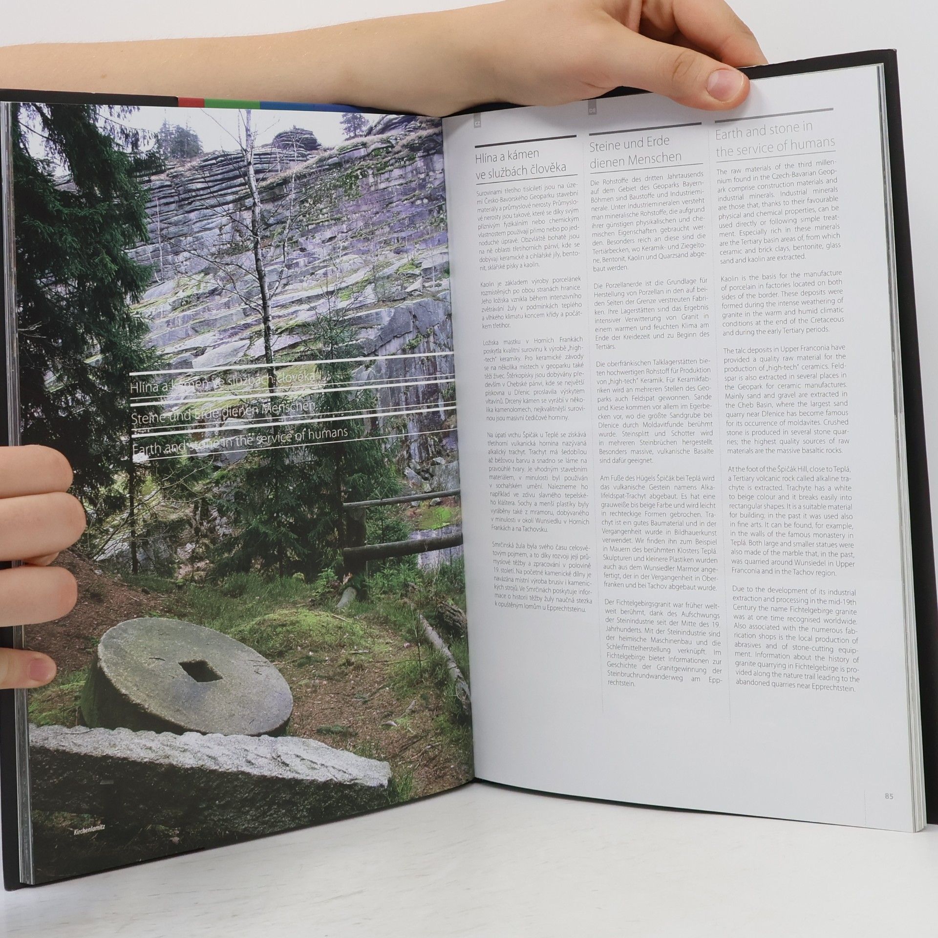 Autores varios Tajemství nitra Země. Aufbruch ins Erdinnere. Step into Innerword