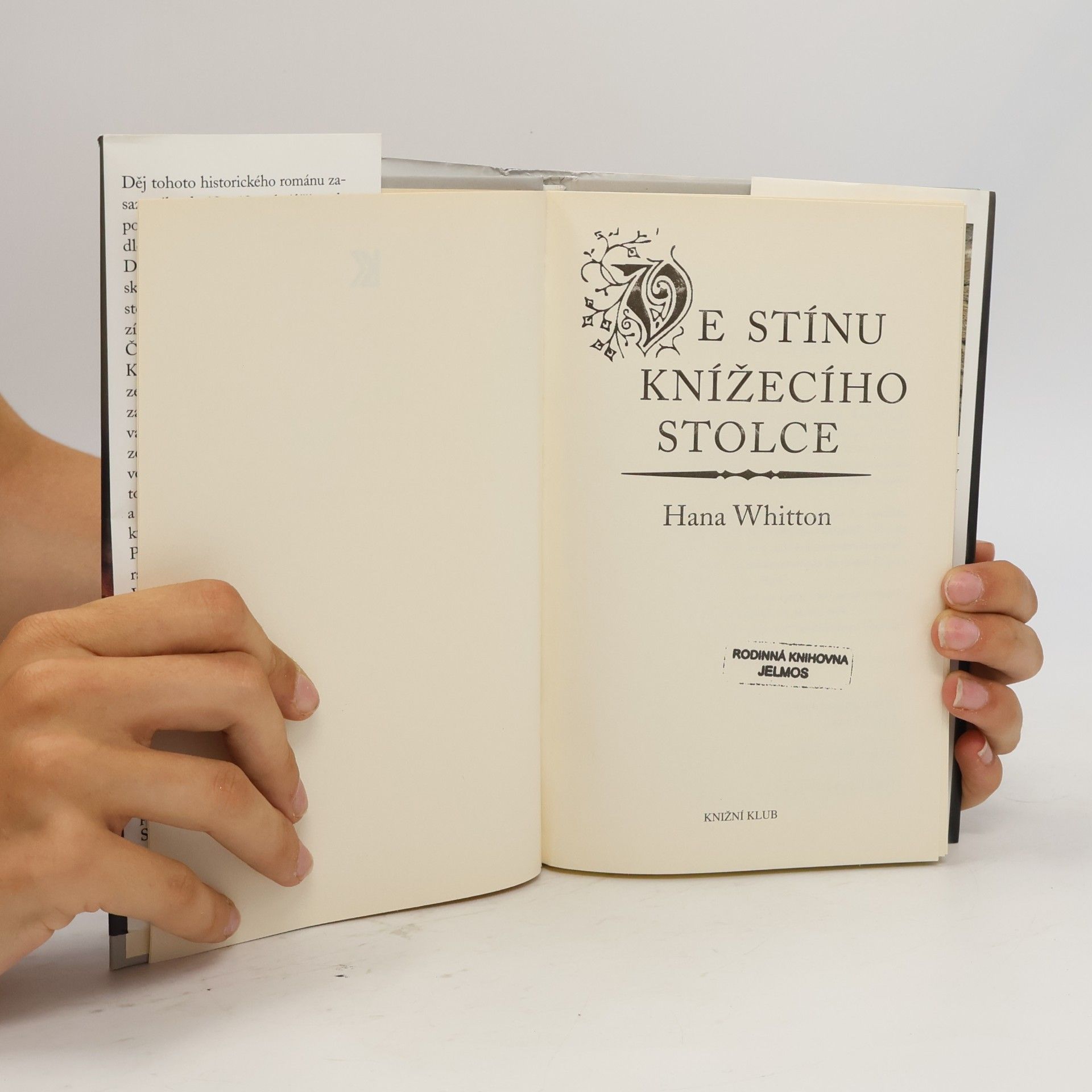 Hana Parkánová-Whitton Ve stínu knížecího stolce