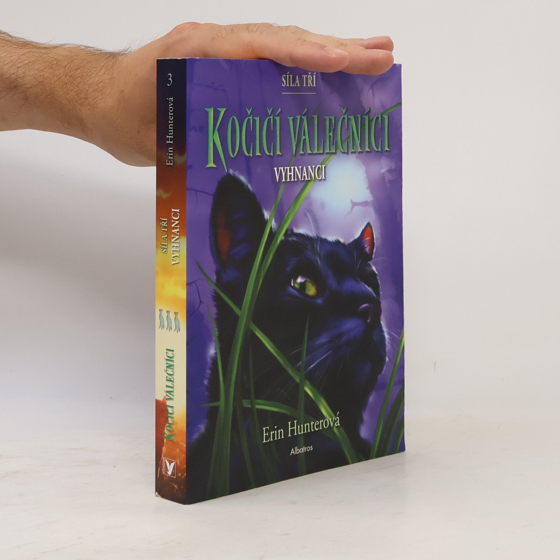 Erin Hunter Kočičí válečníci: Síla tří (3) – Vyhnanci