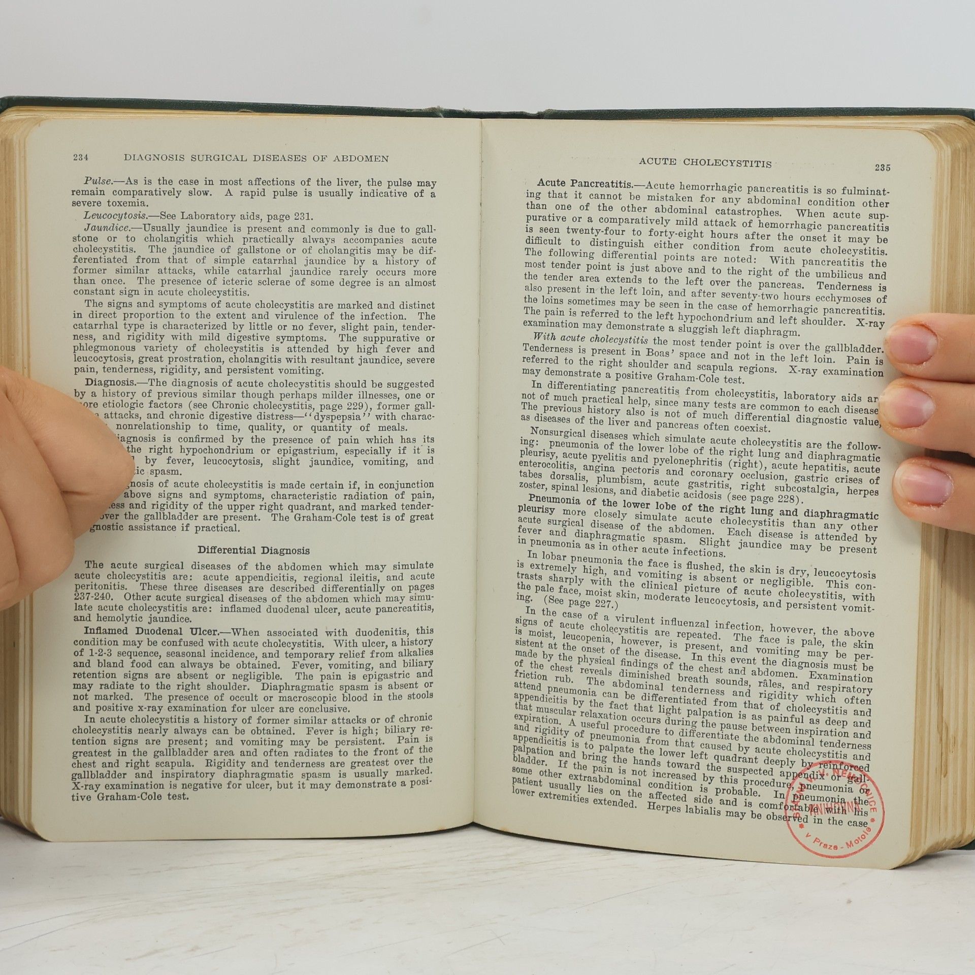 John Andrew Hardy A Synopsis of the Diagnosis of the Surgical Diseases of the Abdomen