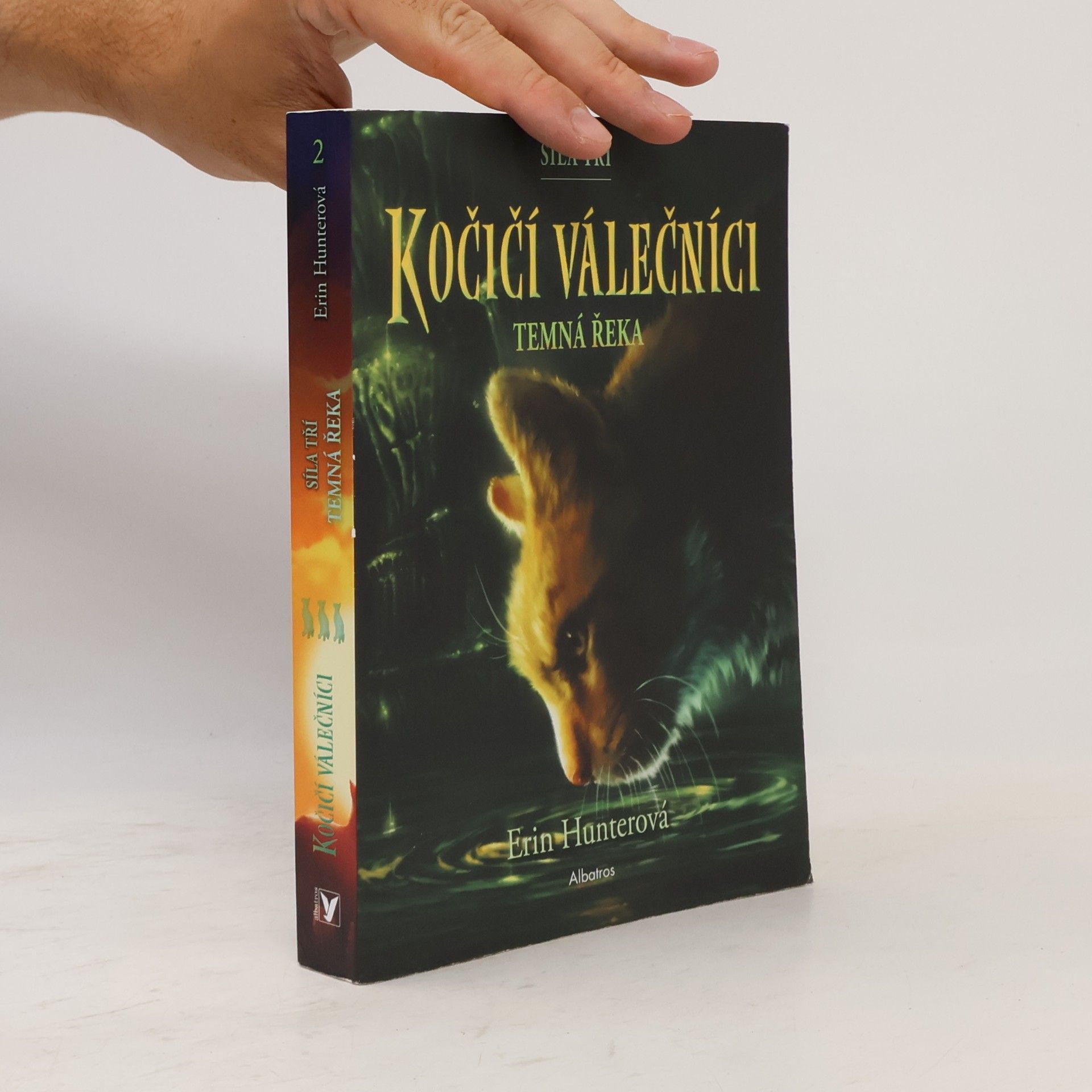 Erin Hunter Kočičí válečníci : síla tří. Temná řeka