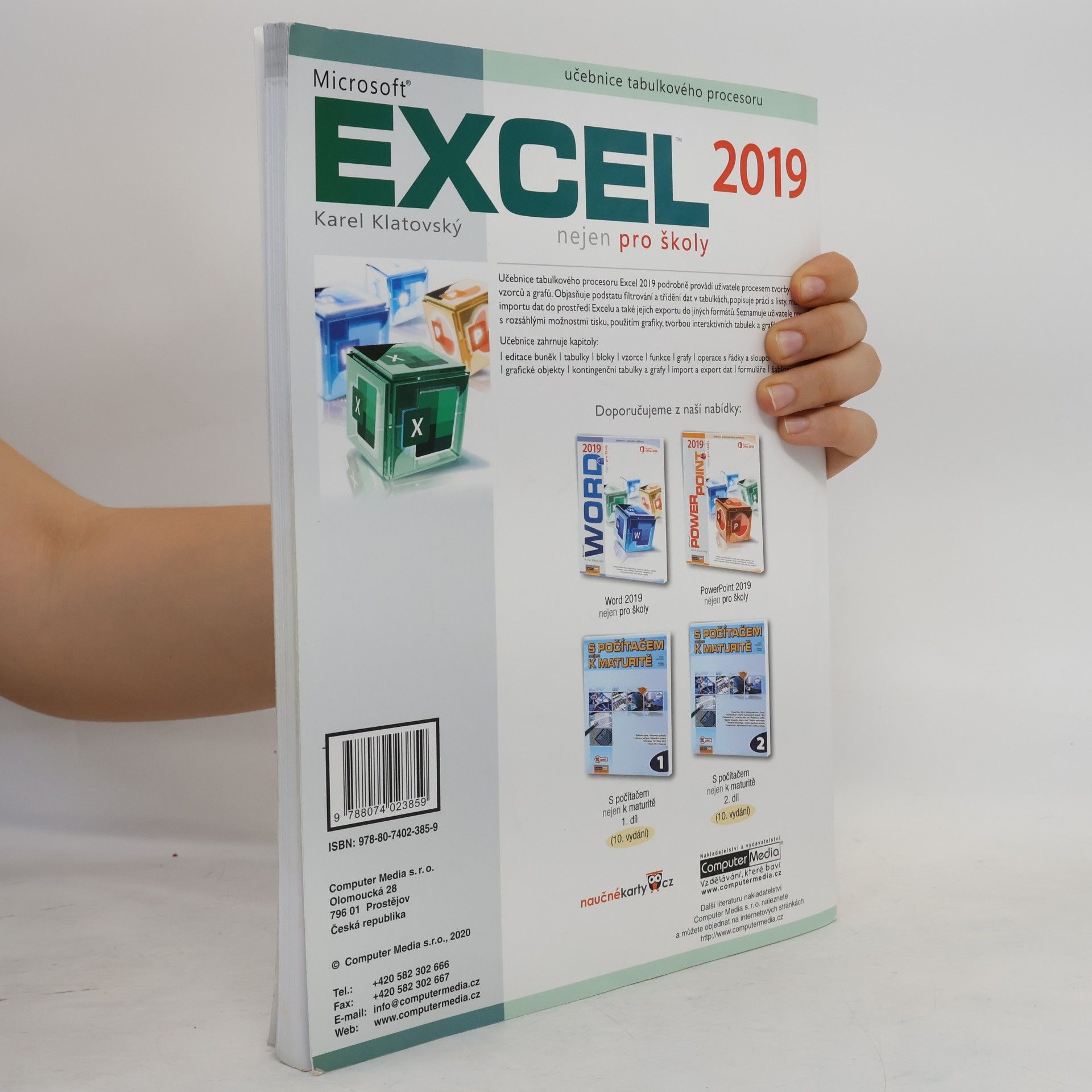 Karel Klatovský Microsoft Excel 2019 nejen pro školy