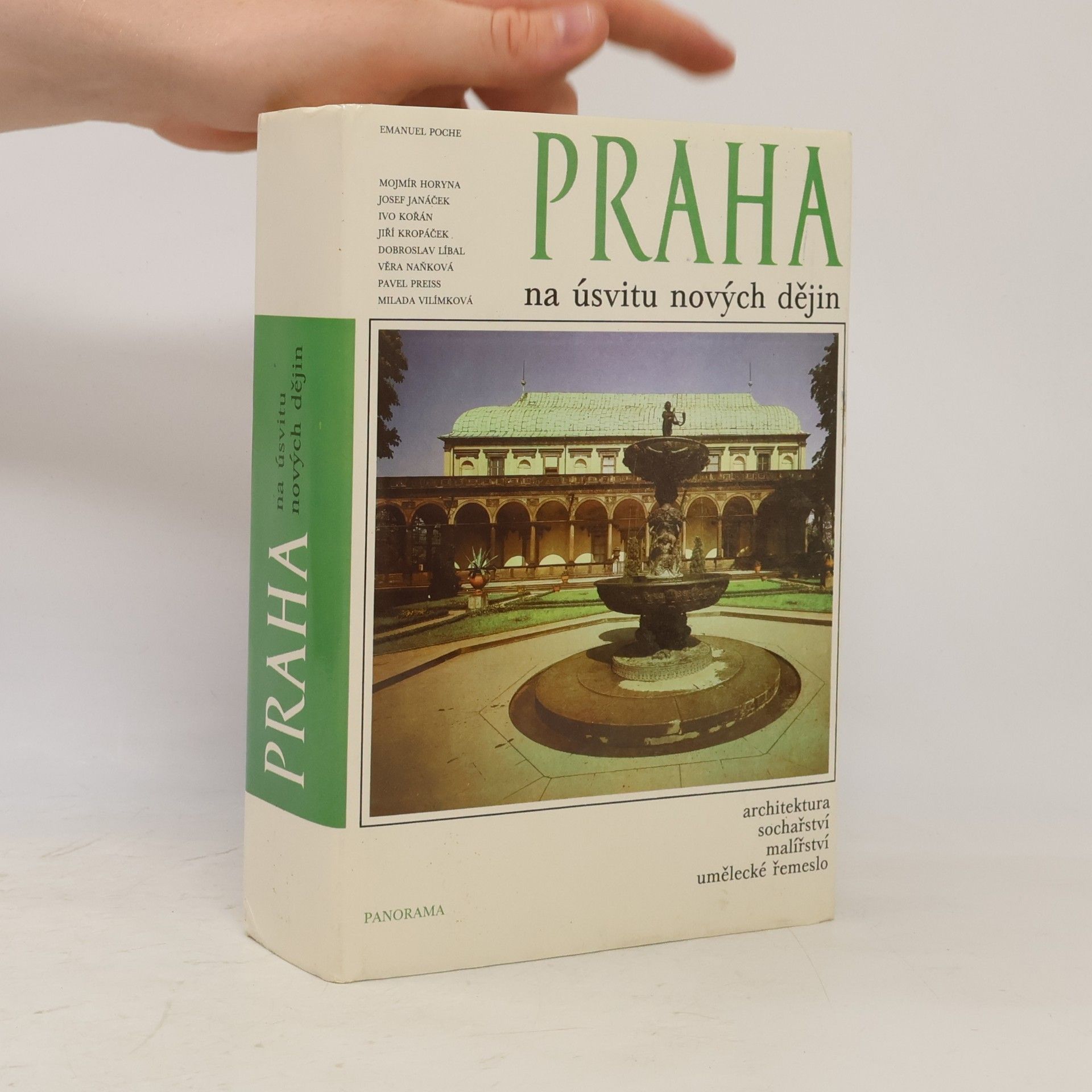 Emanuel Poche Praha na úsvitu nových dějin