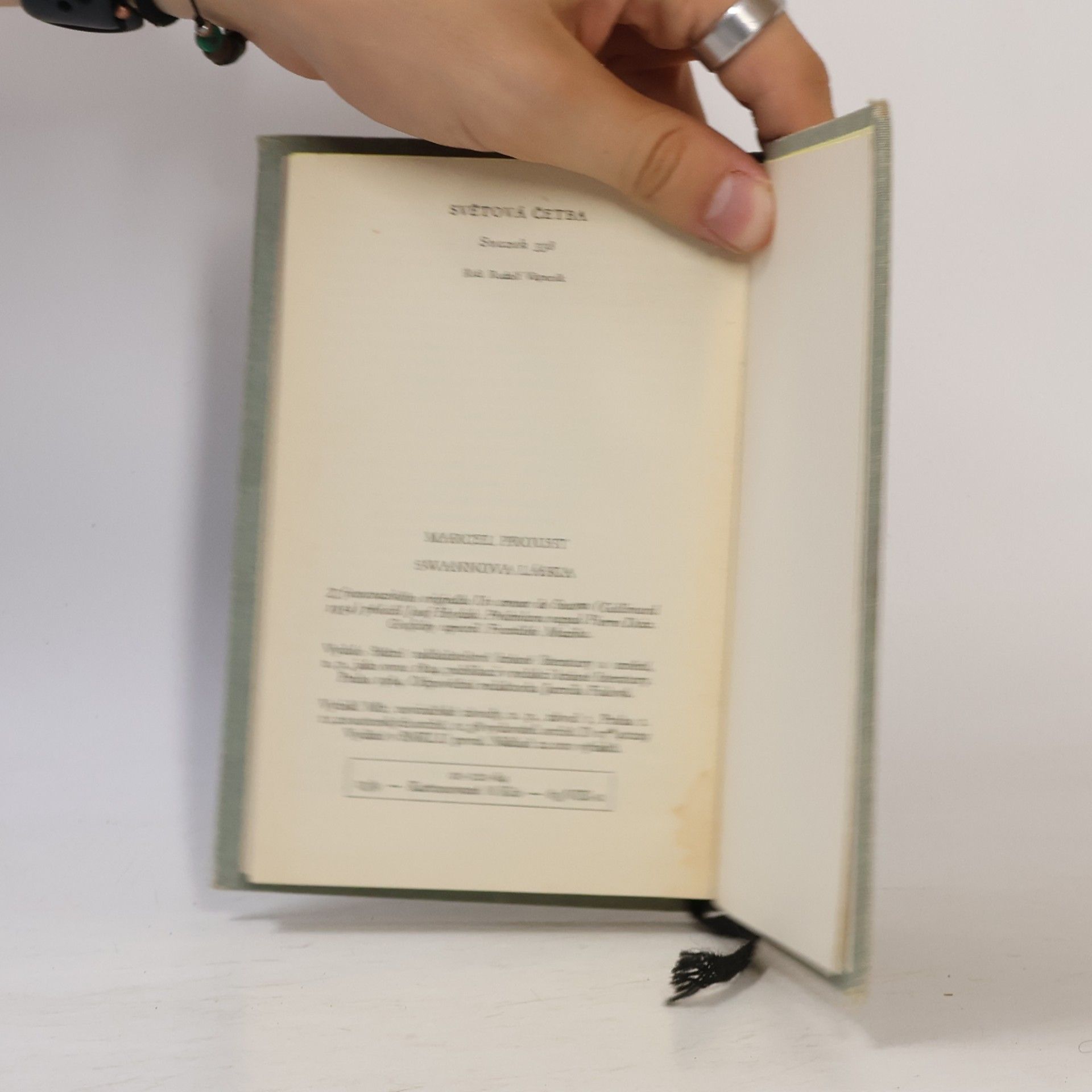 Marcel Proust Swannova láska