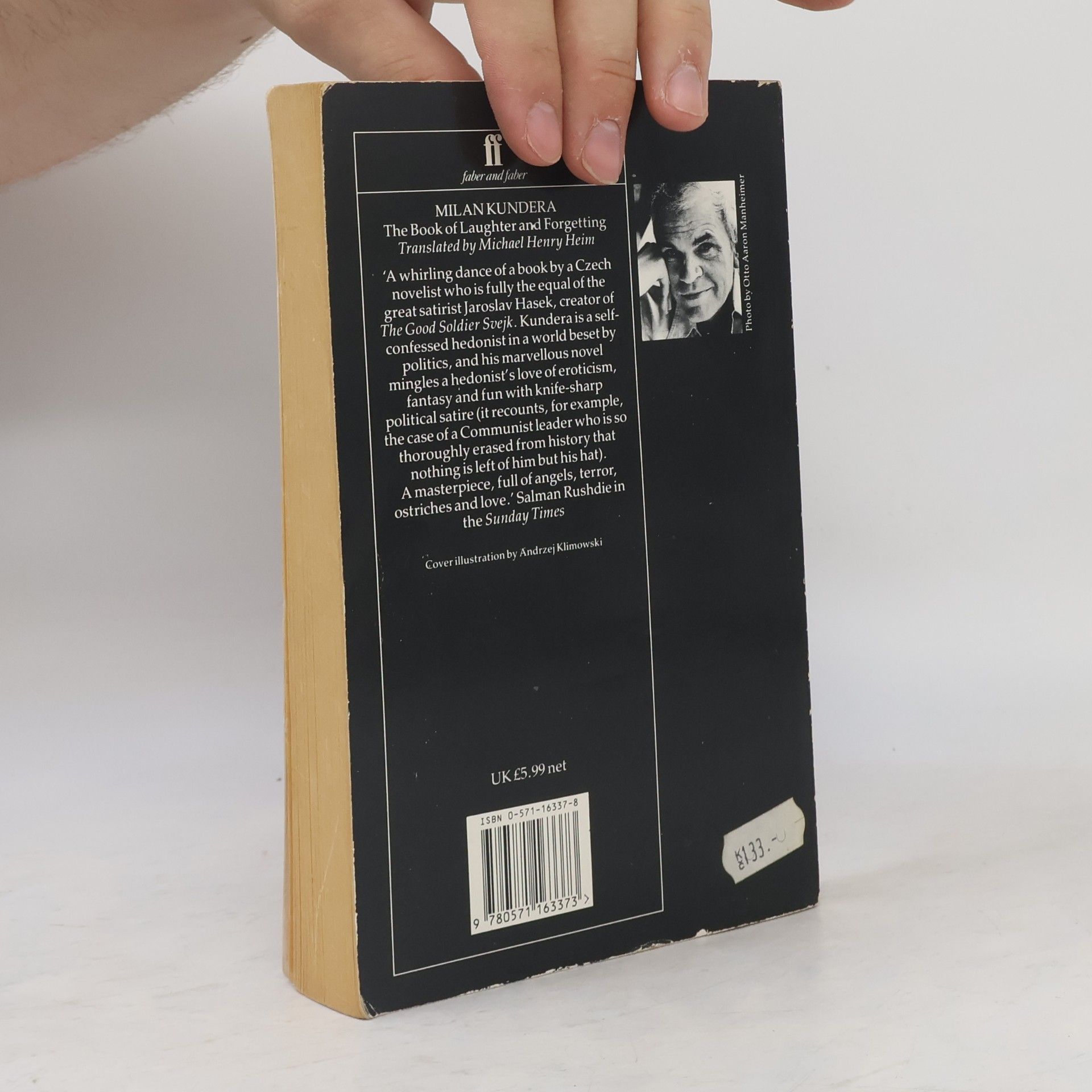 Milan Kundera The Book of Laughter and Forgetting