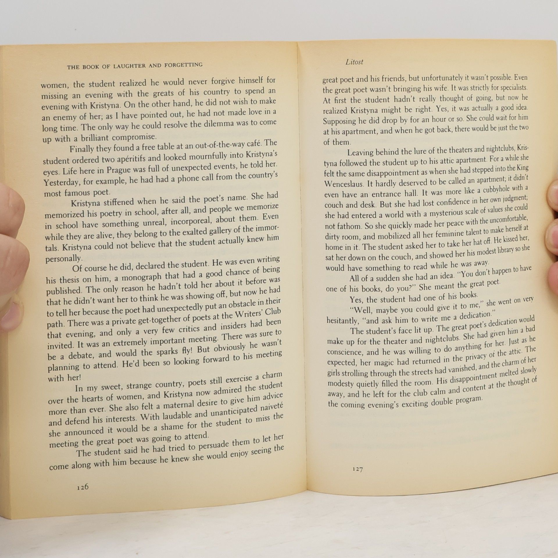 Milan Kundera The Book of Laughter and Forgetting