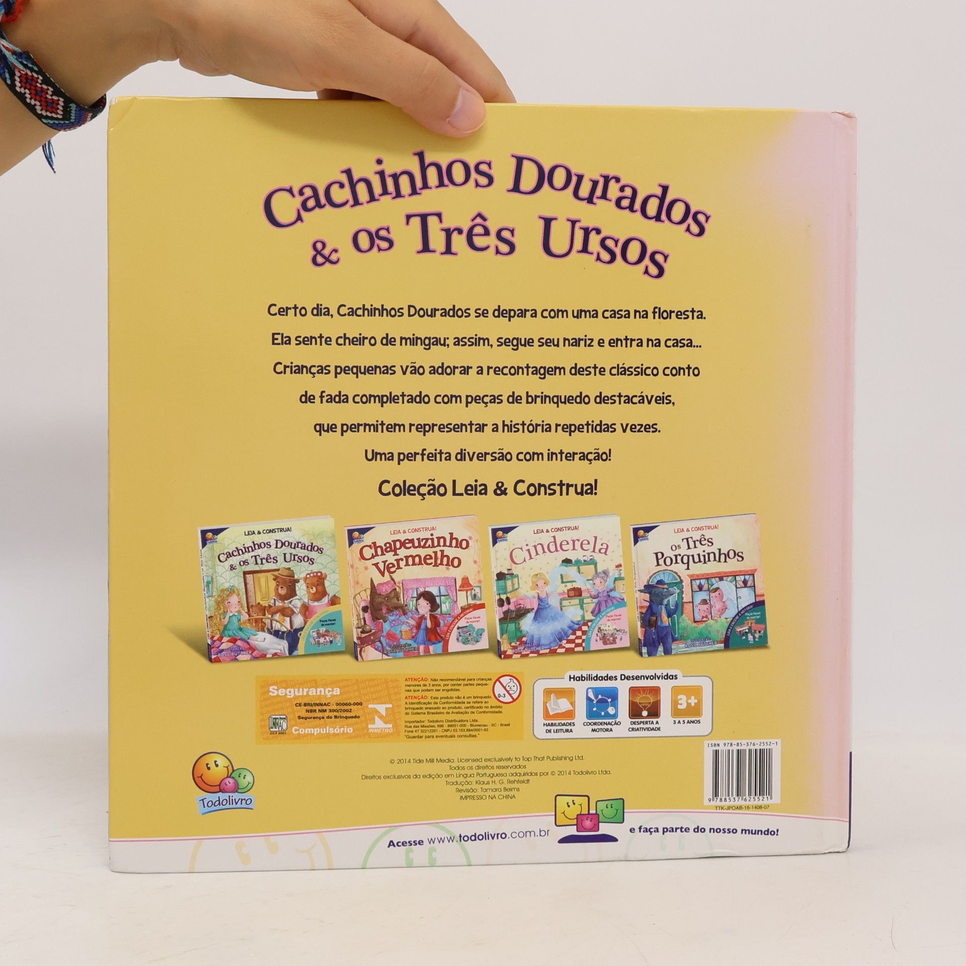 Rosie Butcher Leia & Construa!: Os Cachinhos Dourados e os Três Ursos