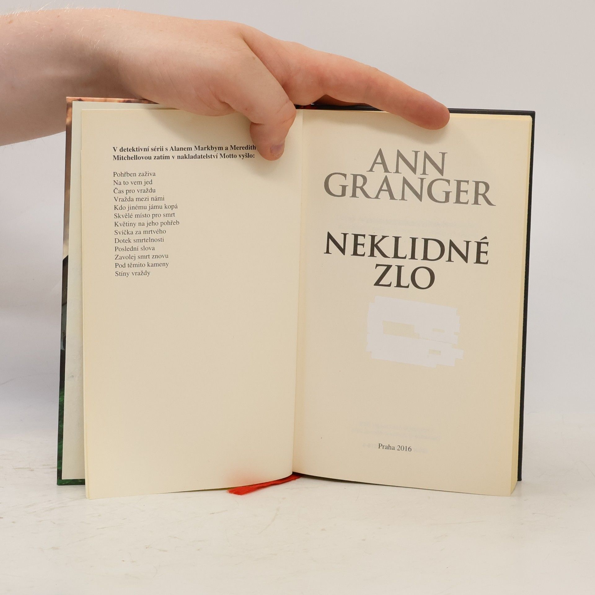 Ann Granger Neklidné zlo
