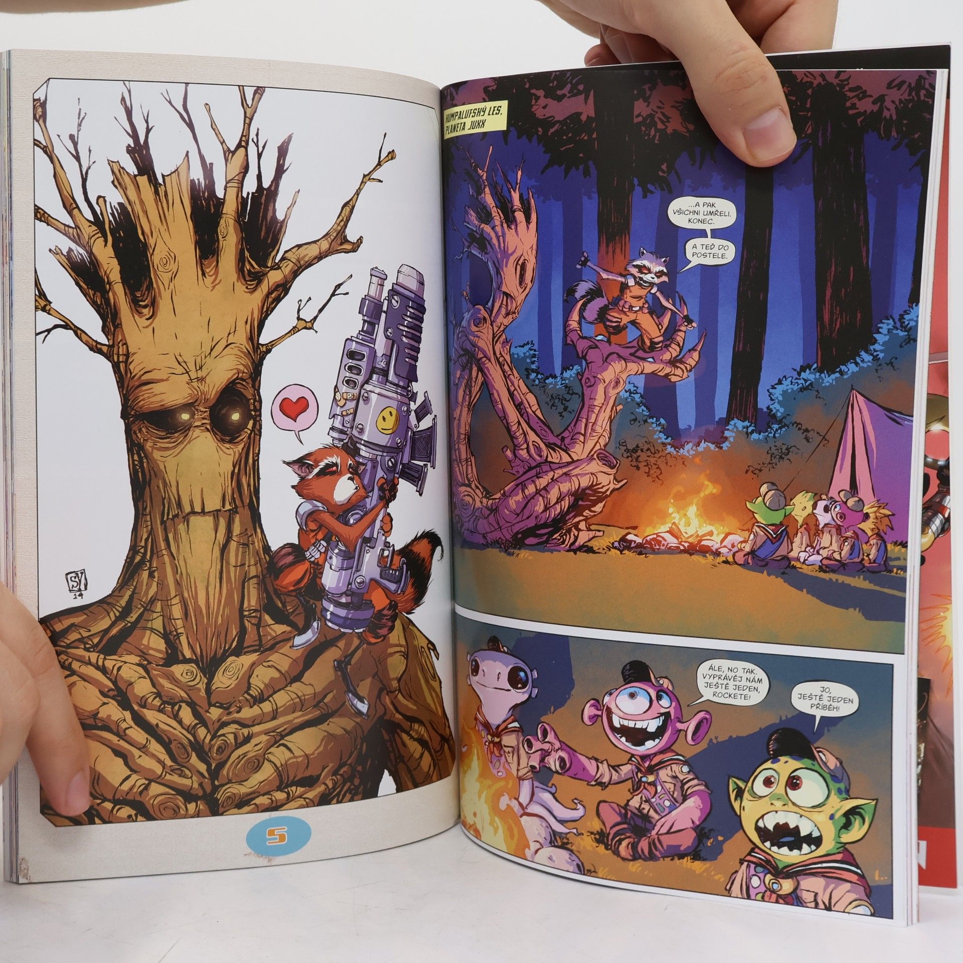 Skottie Young Rocket. Chlupatý a nebezpečný