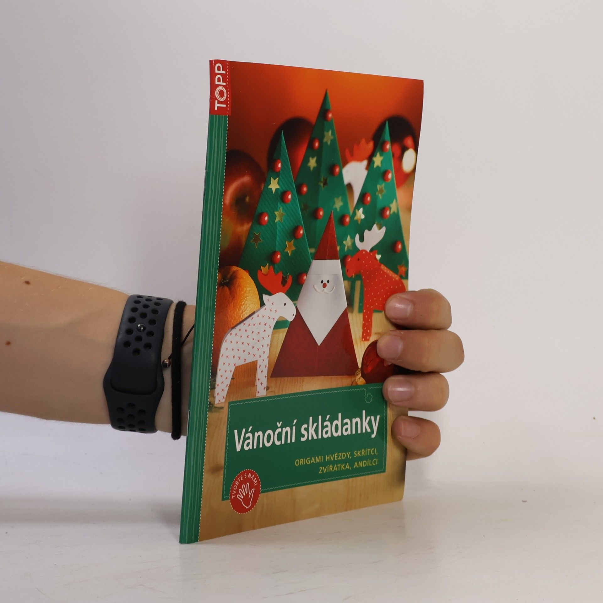 Armin Täubner Vánoční skládanky: origami hvězdy, skřítci, zvířátka, andílci