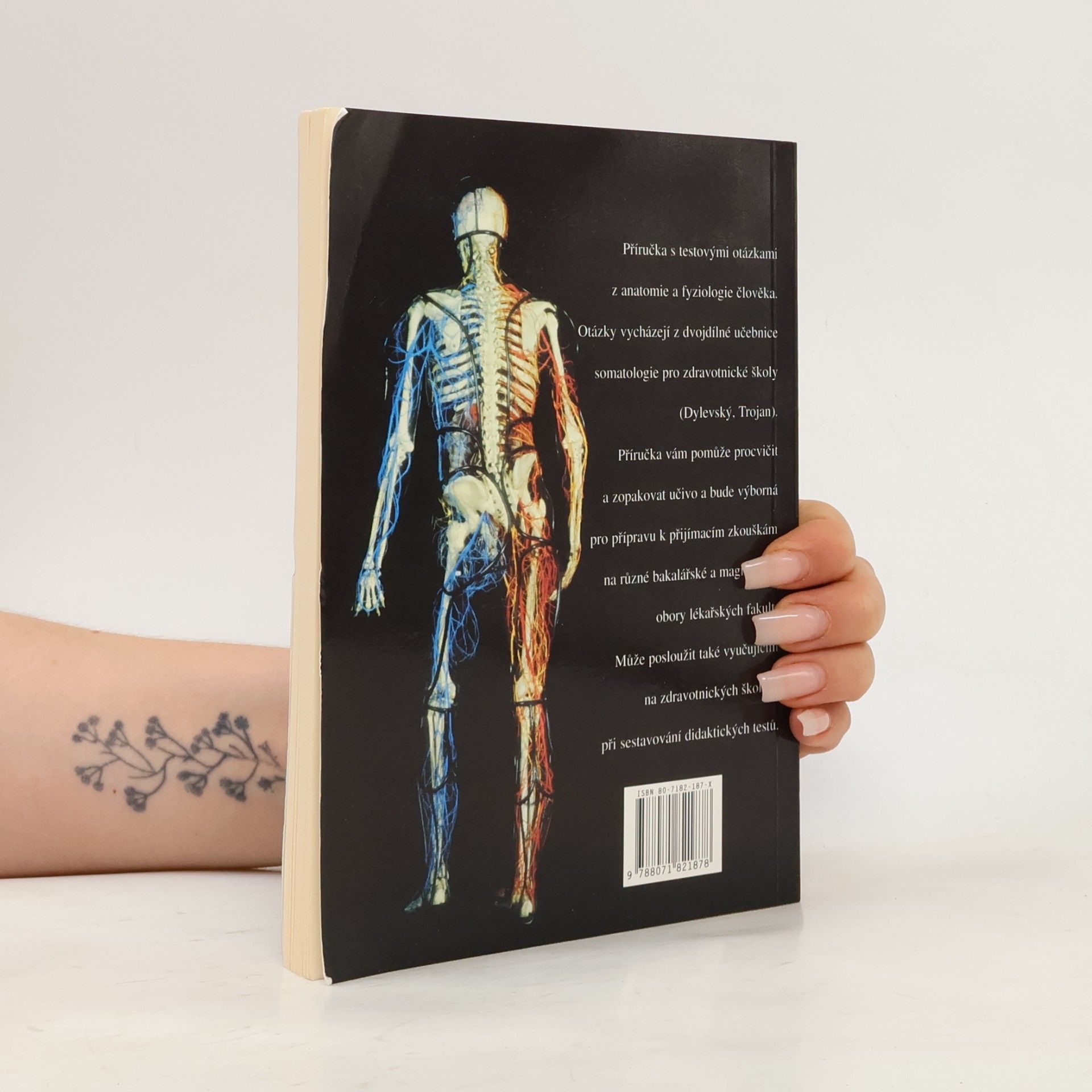 Vlastimila Chalupová-Karlovská Somatologie. Anatomie a fyziologie člověka. 630 testových otázek a odpovědí