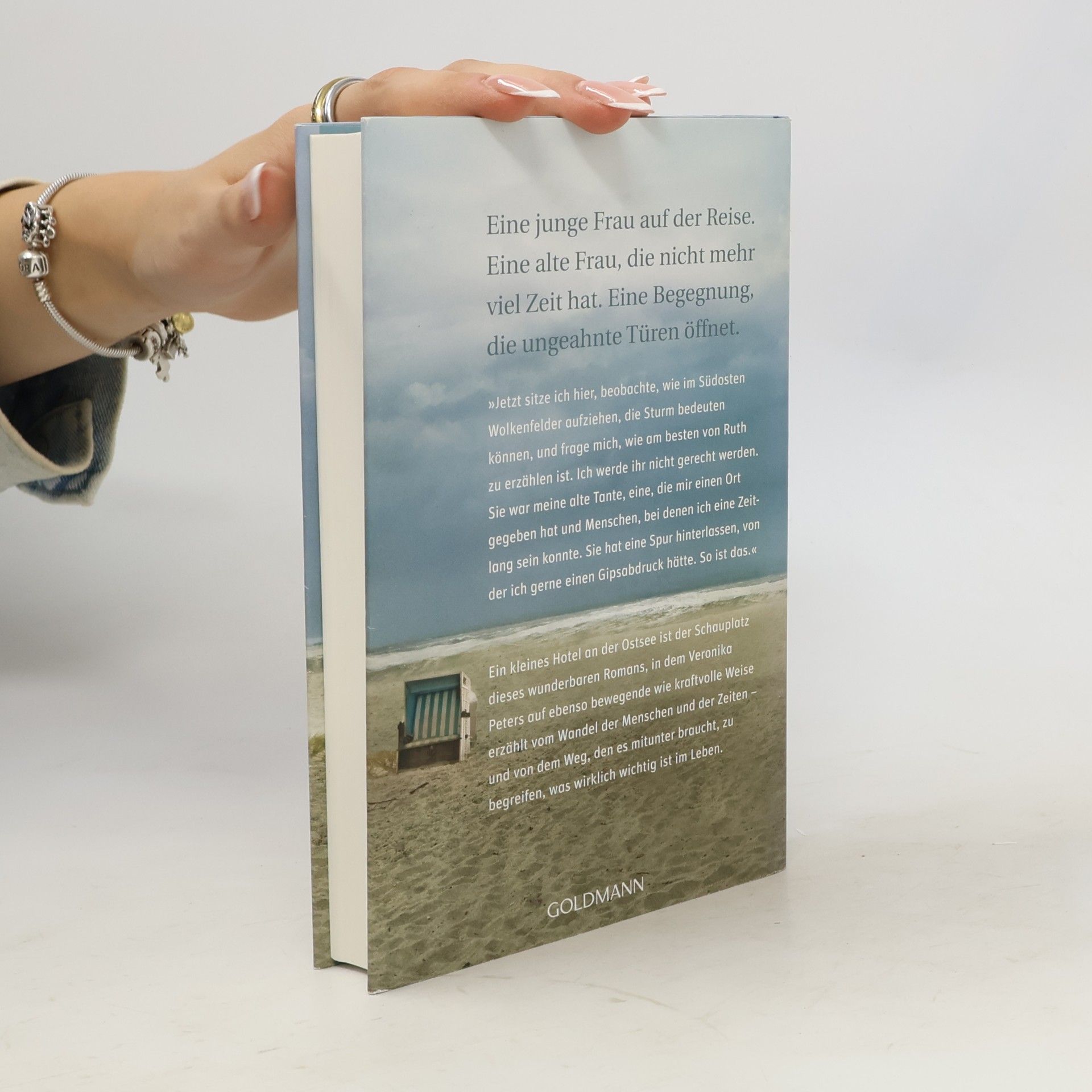 Veronika Peters Das Meer in Gold und Grau