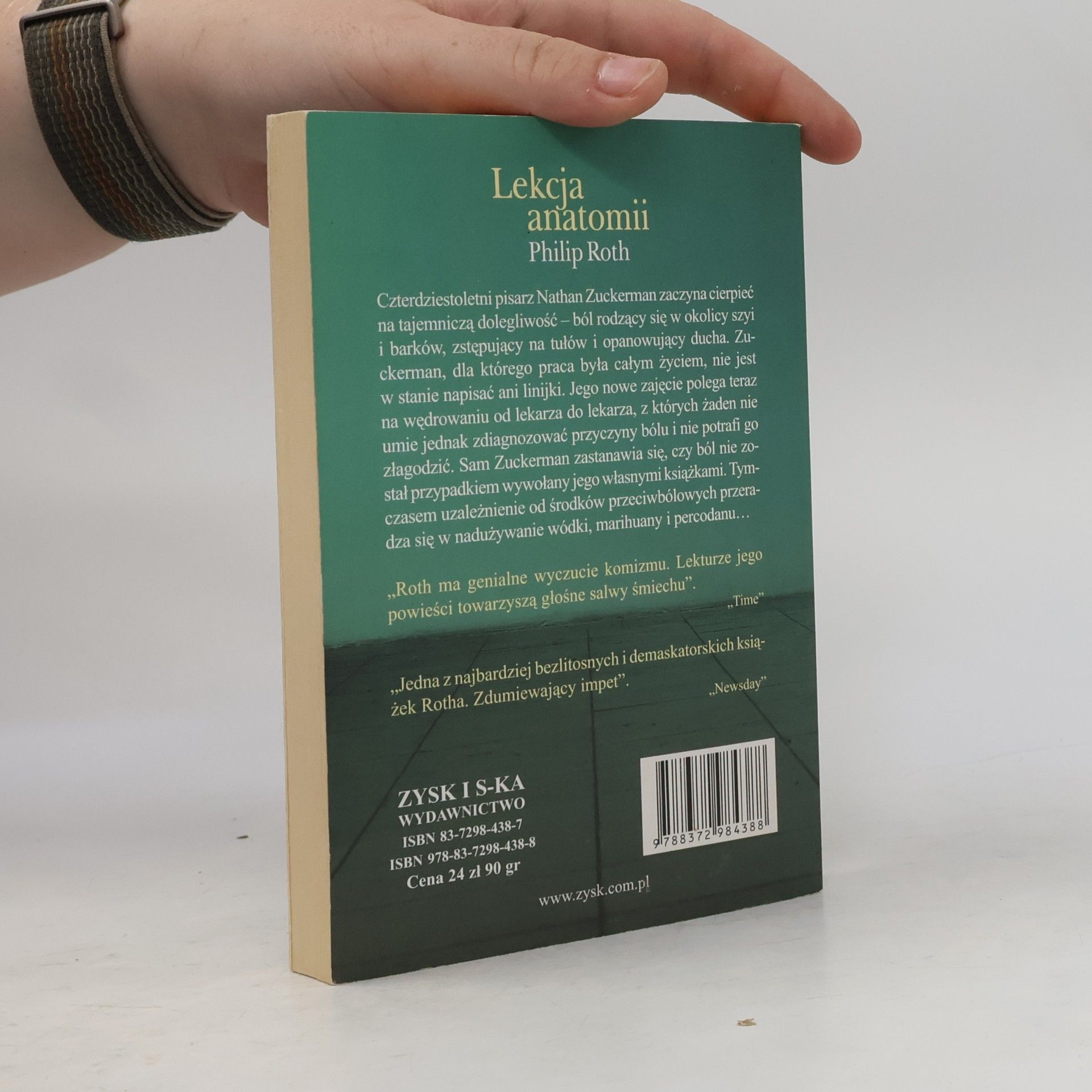 Philip Roth Lekcja anatomii