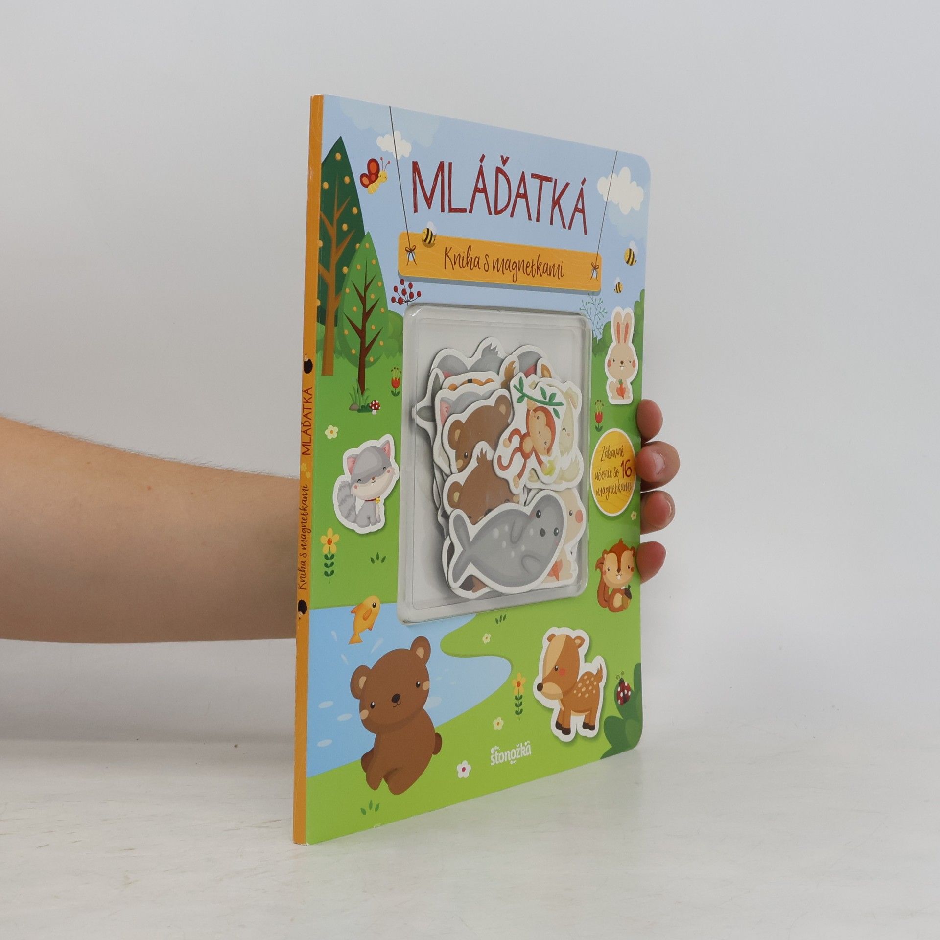 Autores varios Kniha s magnetkami: Mláďatká