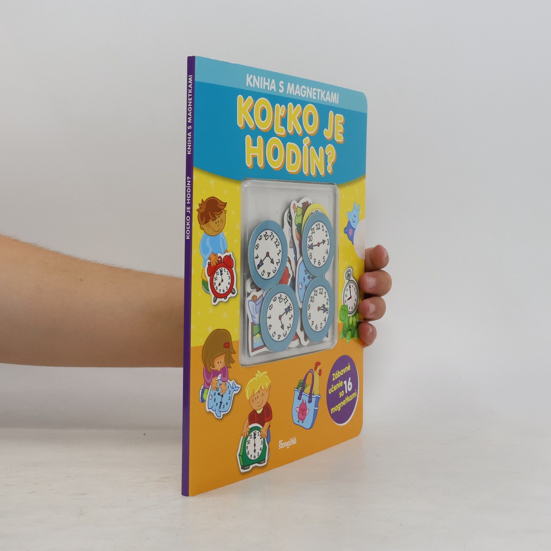 Autores varios Kniha s magnetkami: Koľko je hodín?
