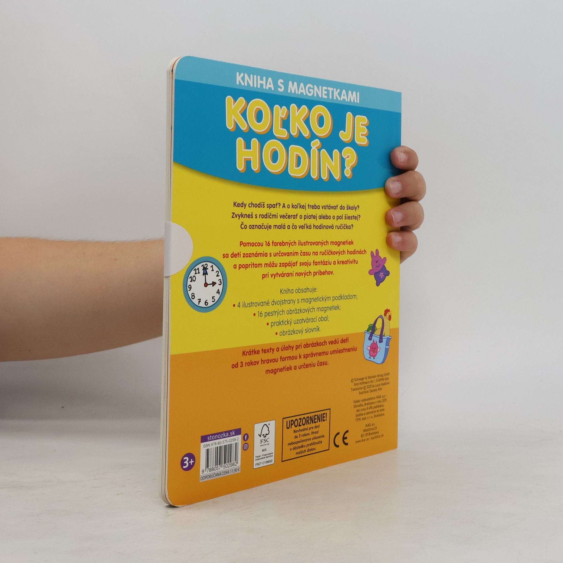 Autores varios Kniha s magnetkami: Koľko je hodín?