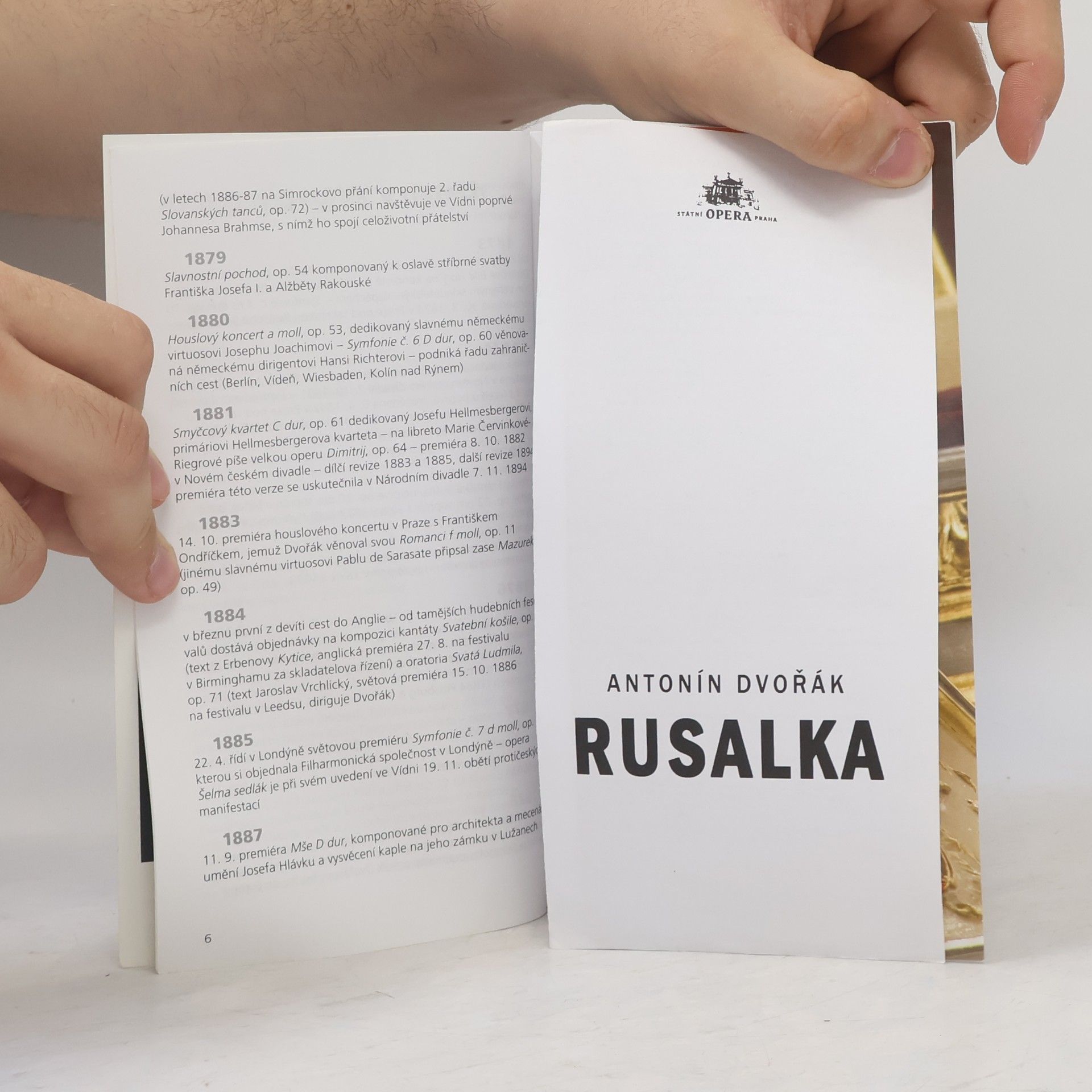 Antonín Dvořák Rusalka