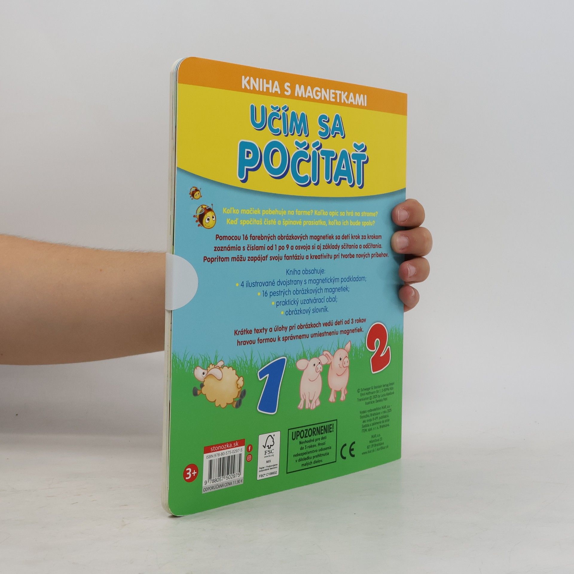 Autores varios Kniha s magnetkami: Učím sa počítať