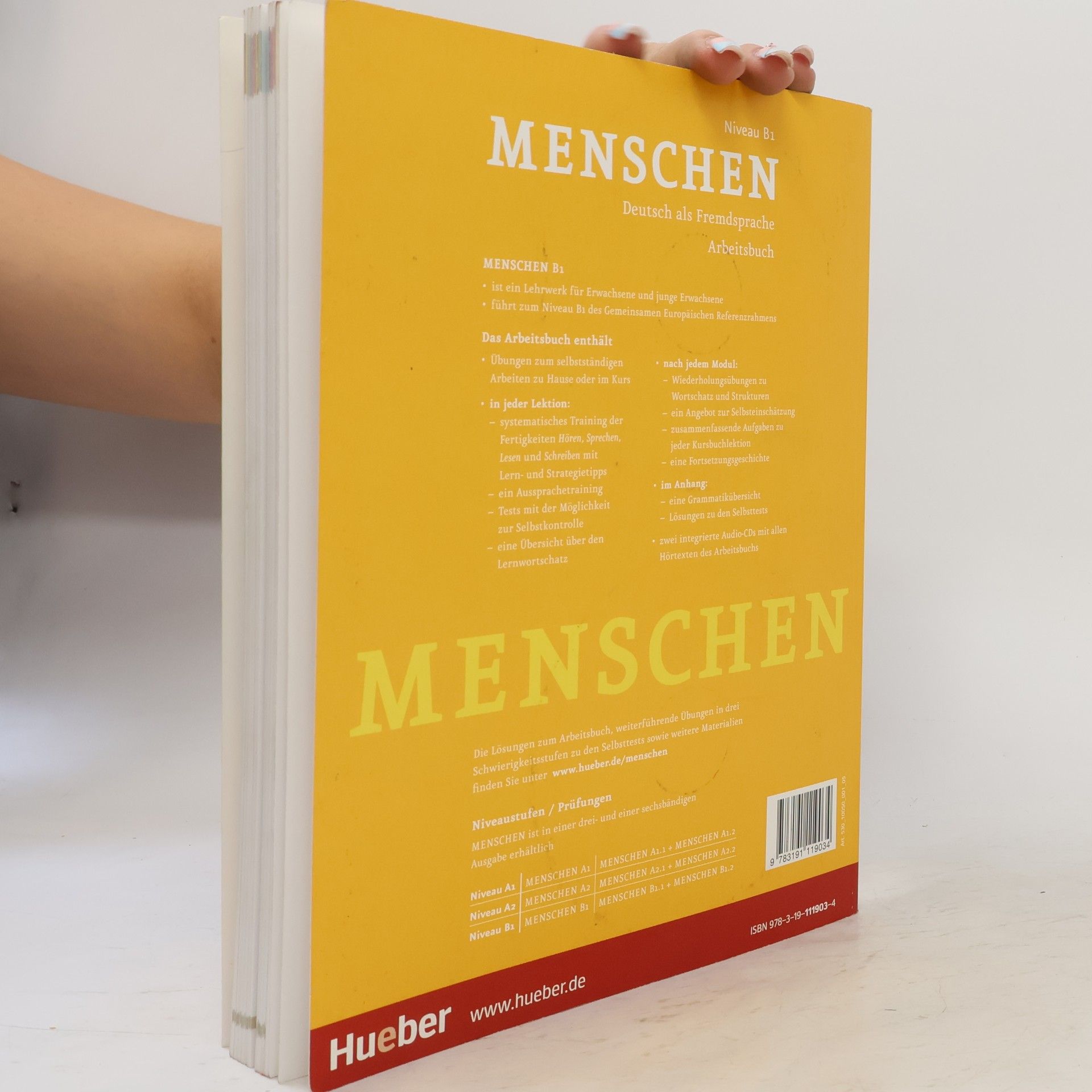 Various authors Menschen B1 : Deutsch als Fremdsprache : Arbeitsbuch