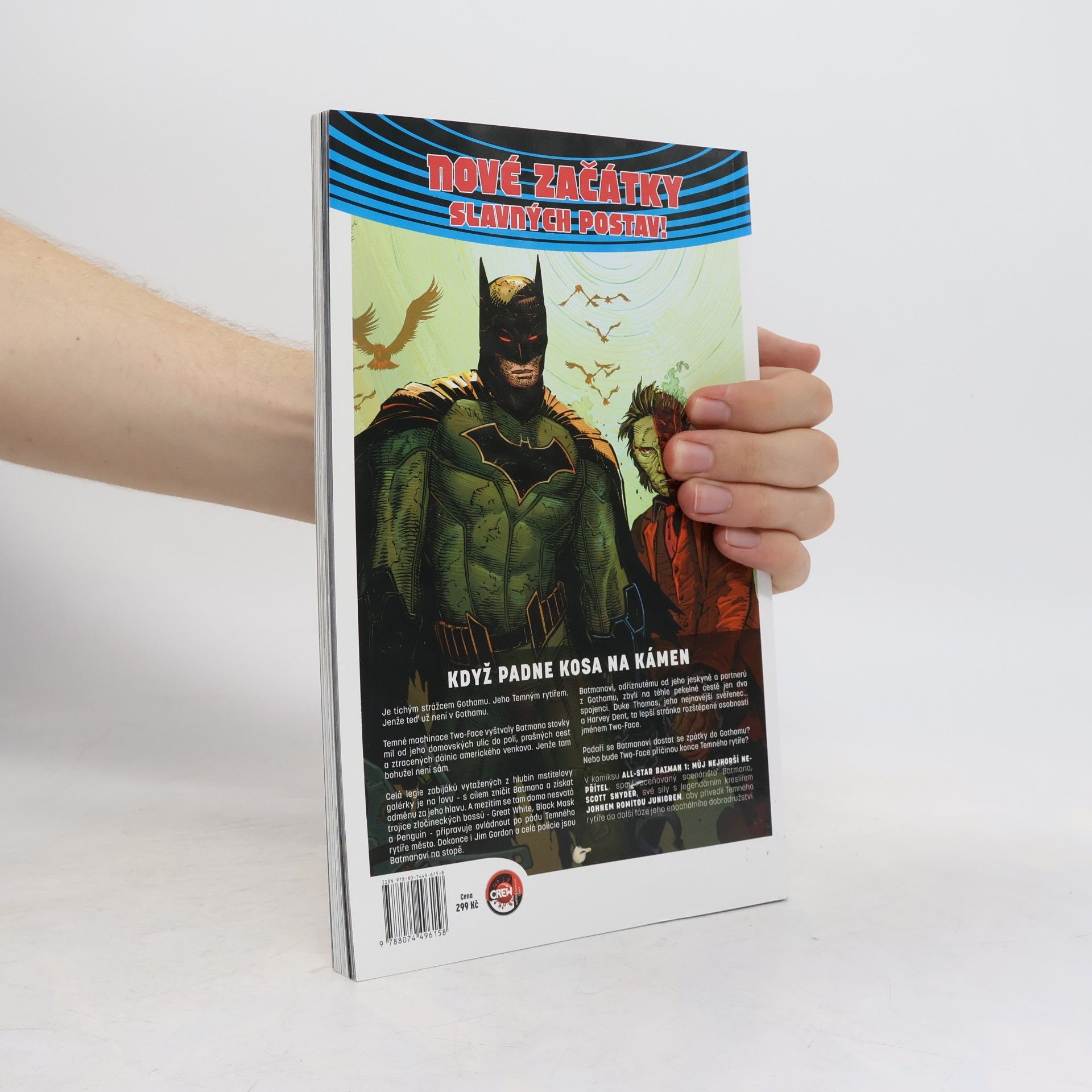 Scott Snyder All-star Batman. Kniha první, Můj nejhorší nepřítel