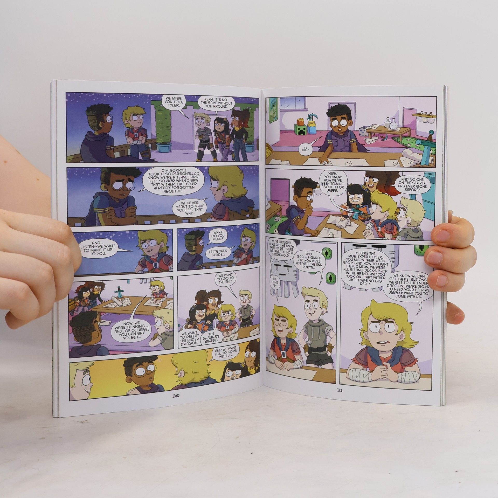 Sfe M. Minecraft Volume 1 (graphic Novel)
