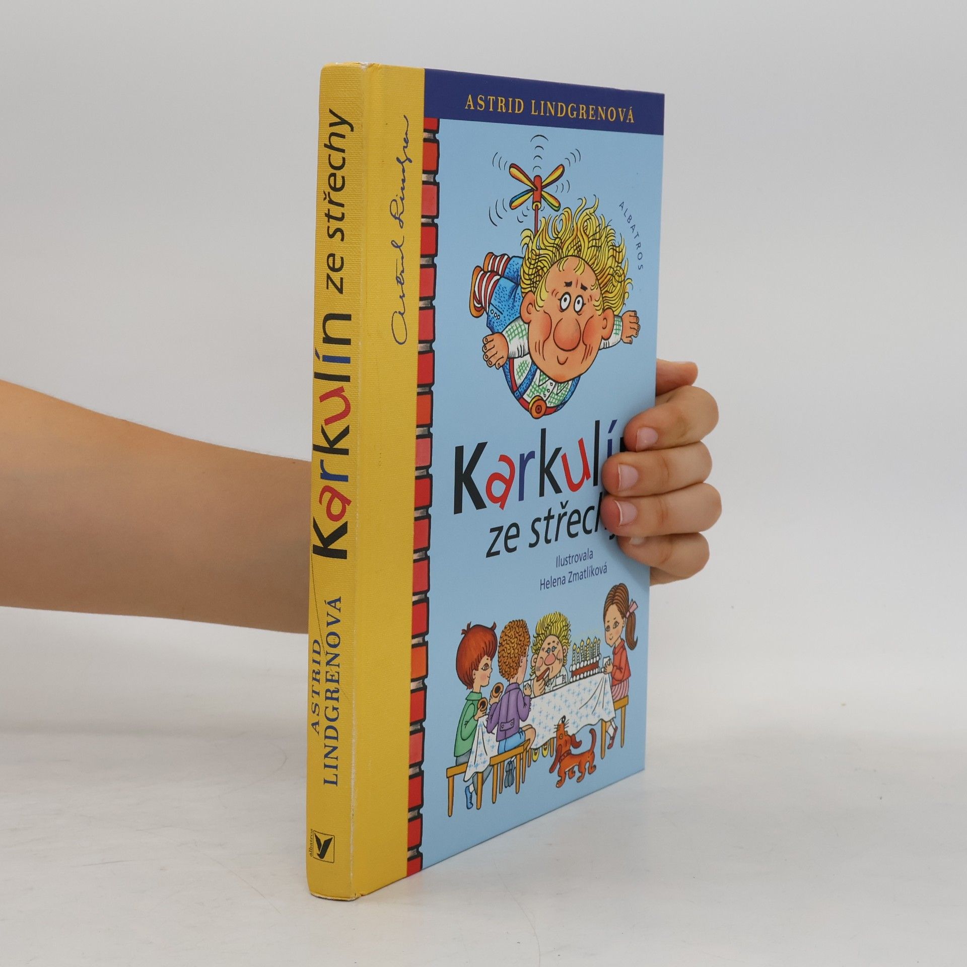 Astrid Lindgren Karkulín ze střechy