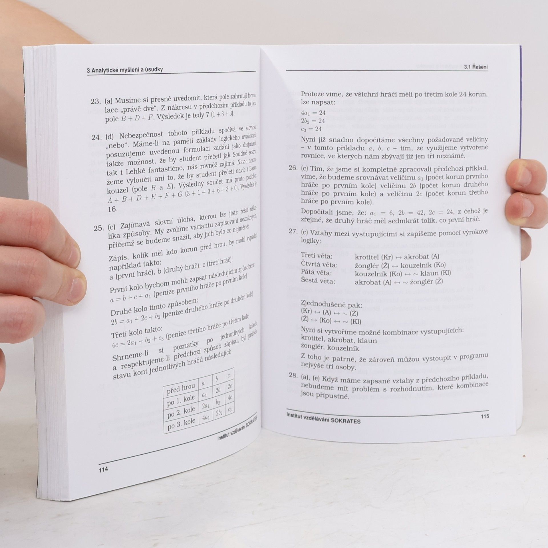 Autores varios Testy obecných studijních předpokladů a základy logiky 1. díl