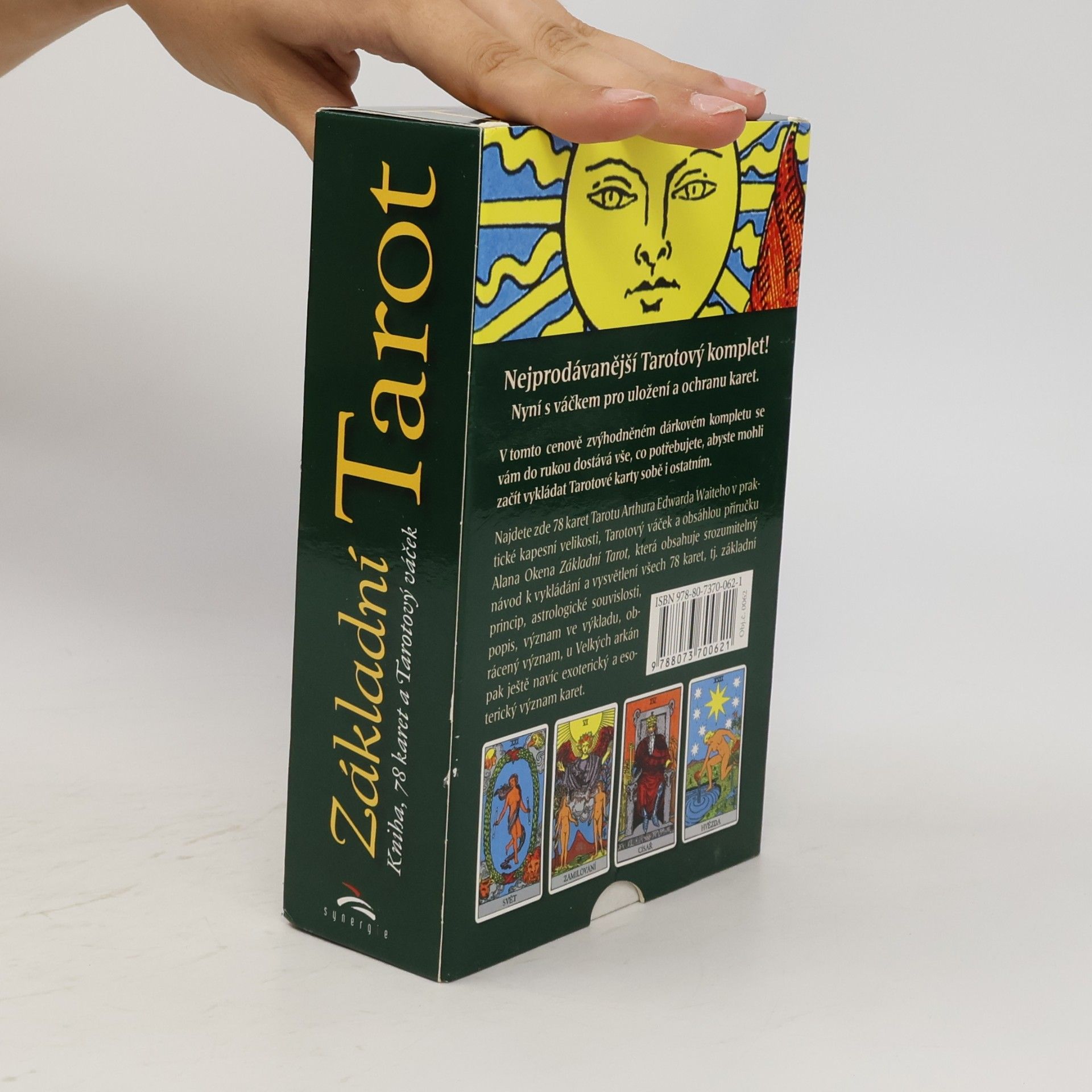 Alan Oken Základní Tarot. Kniha, sedmdestátosm karet a Tarotový váček