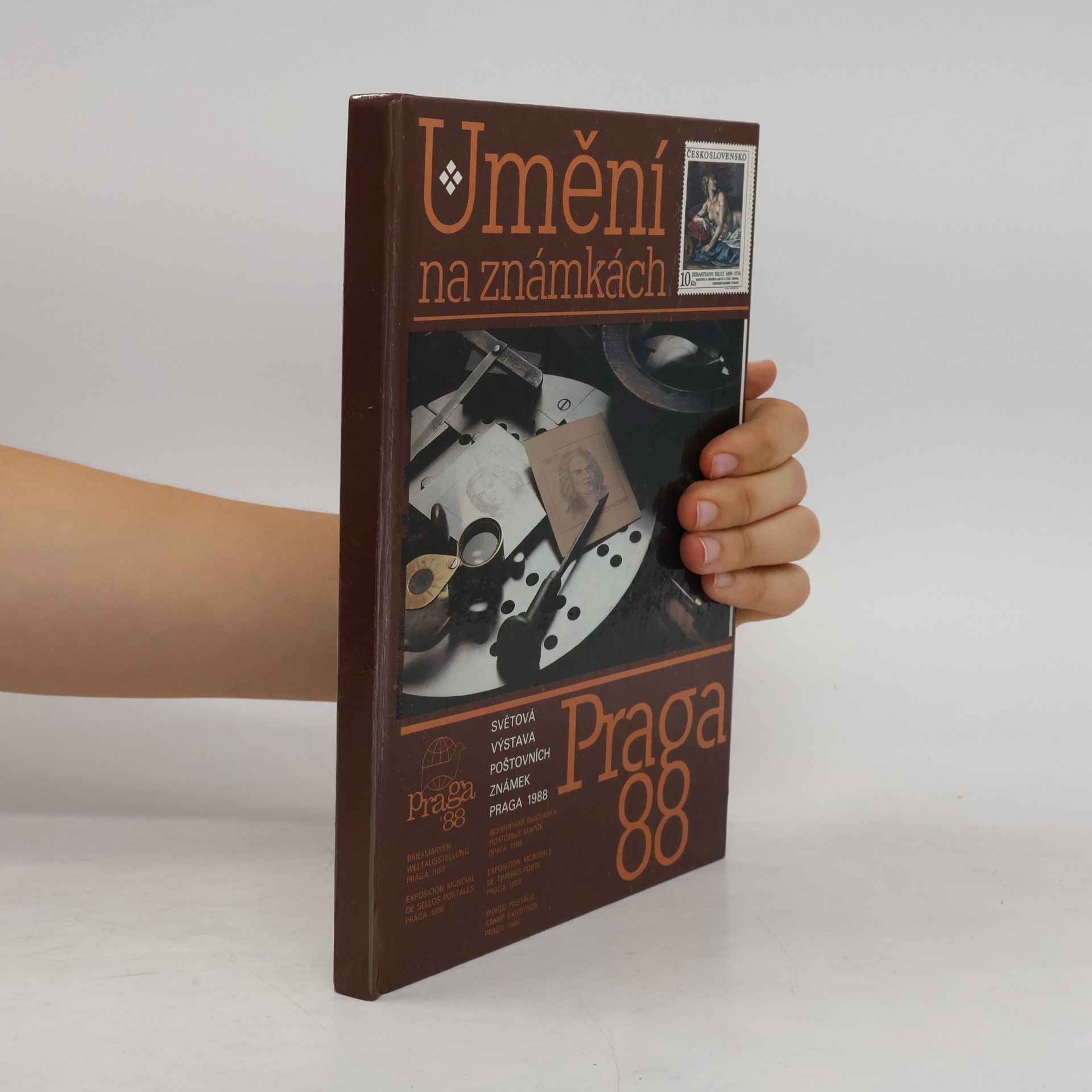 Jiří T. Kotalík Umění na známkách. Katalog výstavy Praga 1988
