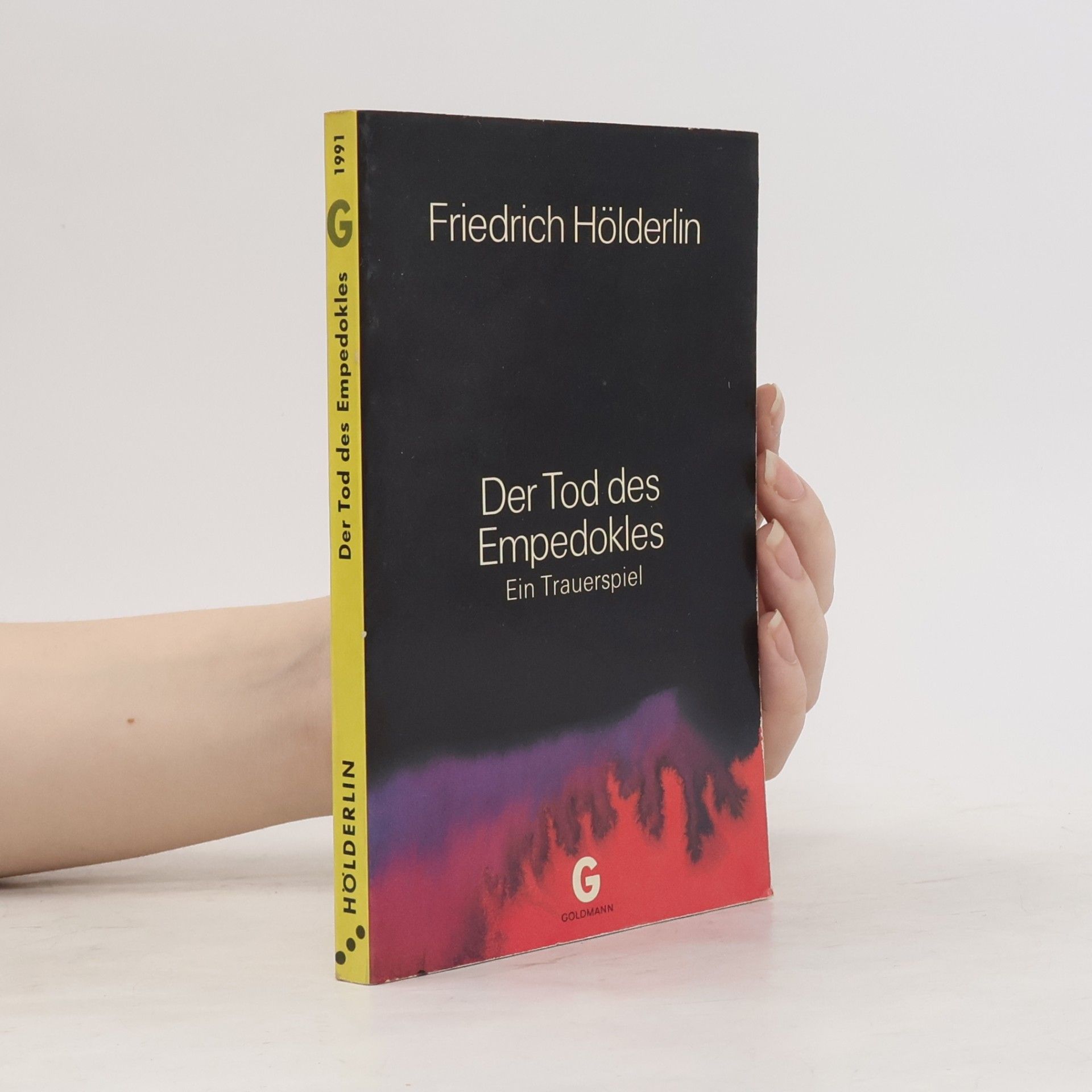 Friedrich Hölderlin Der Tod des Empedokles